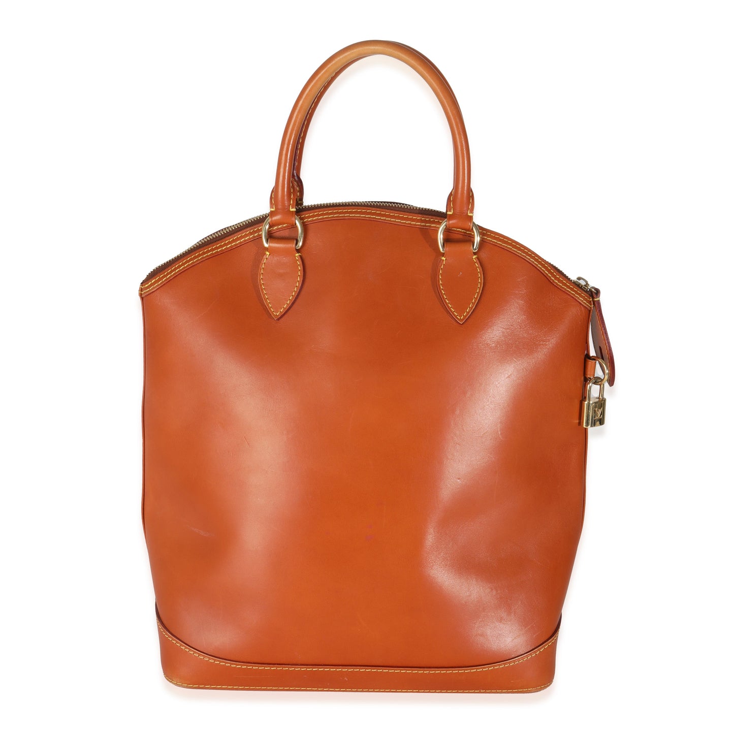 Louis Vuitton Caramel Calfskin Nomade Vertical Lockit