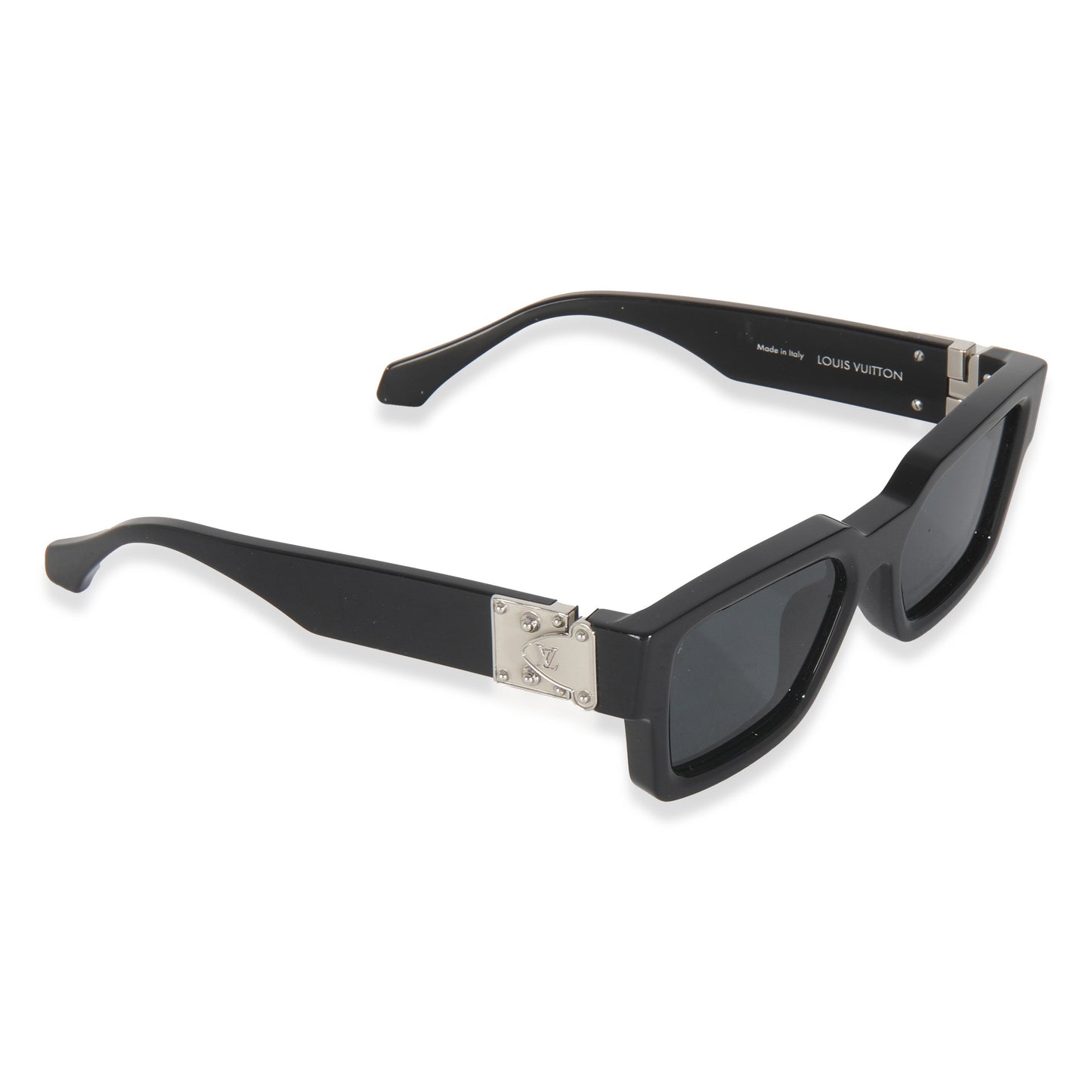 Louis Vuitton Black AcetateMatch Square Lens Sunglasses