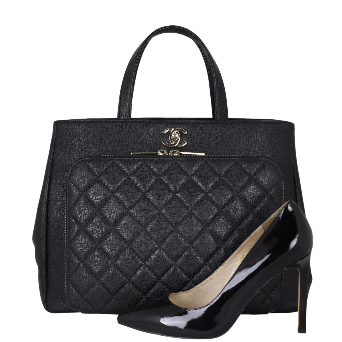 Chanel Business Affinity Shopping Tote Large