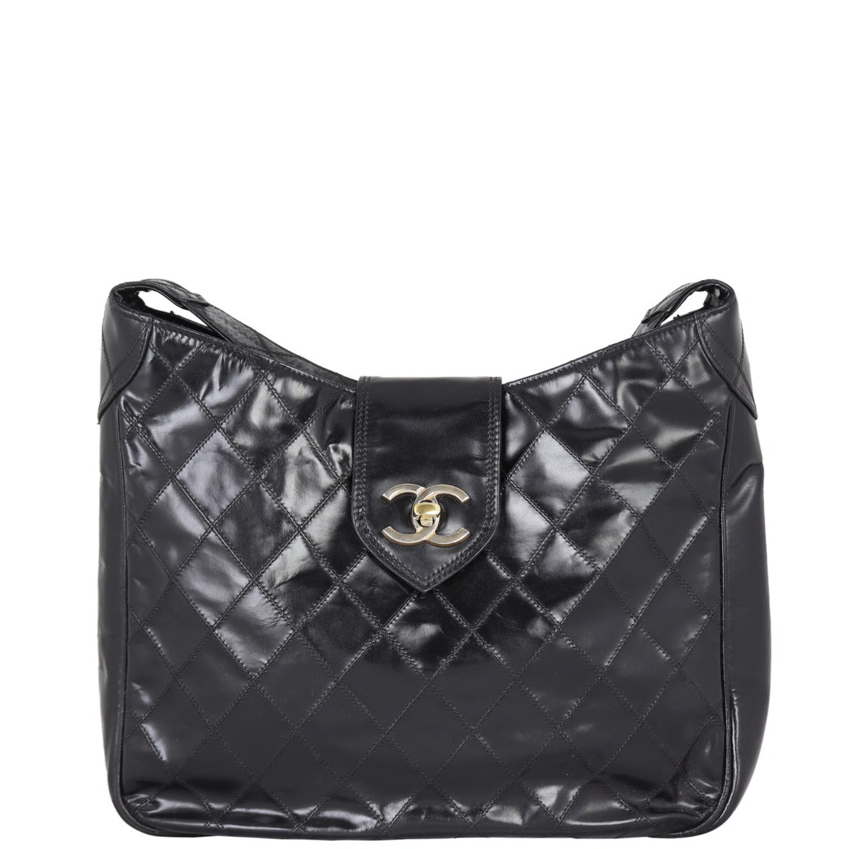 Chanel Quilted CC Shoulder Bag