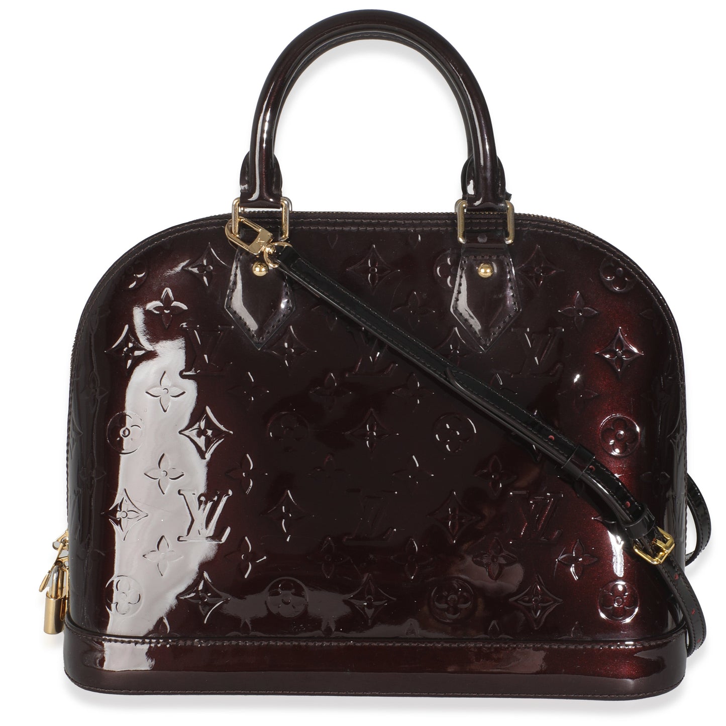 Louis Vuitton Amarante Monogram Vernis Alma PM