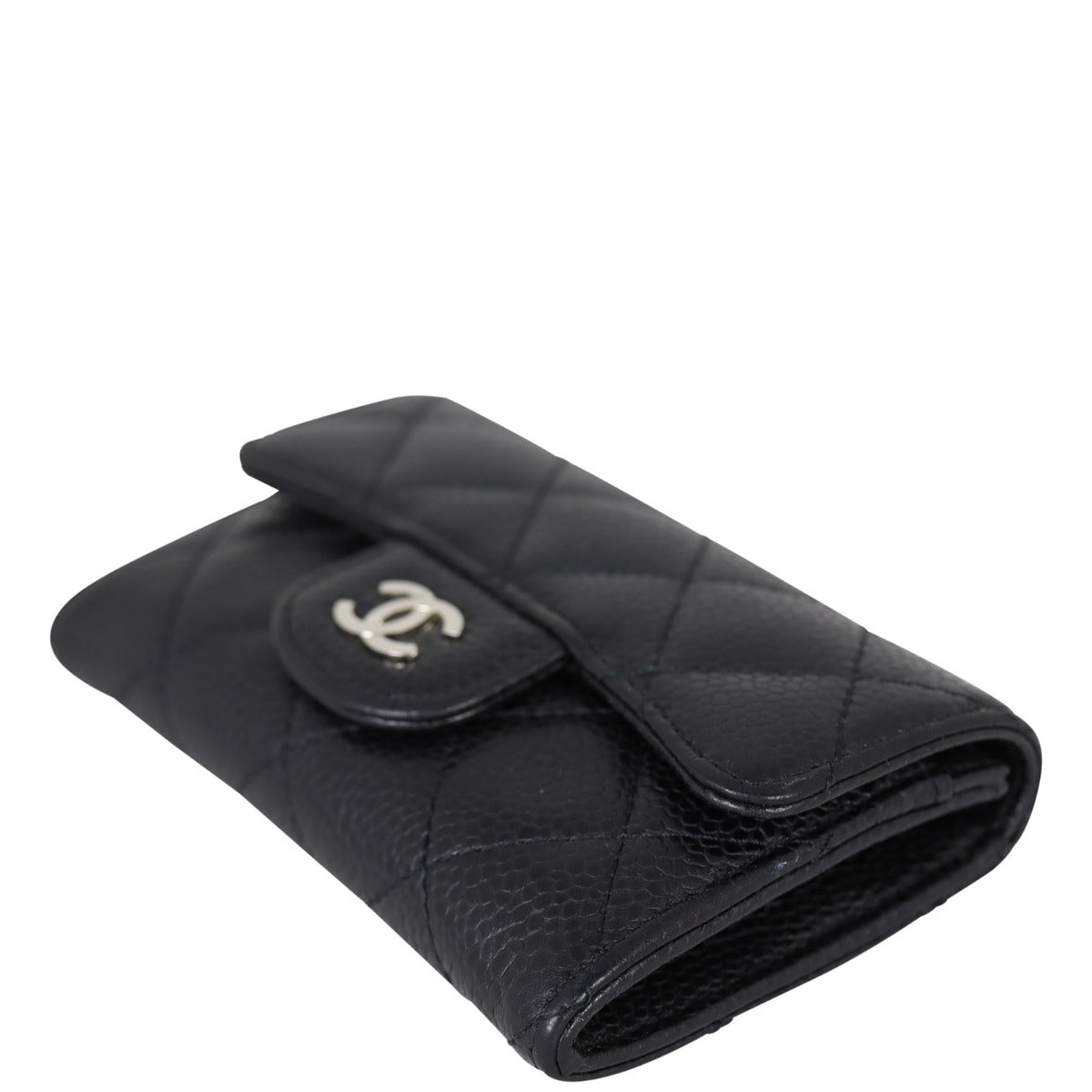 Chanel Classic Flap Card Holder | Silver Hardware