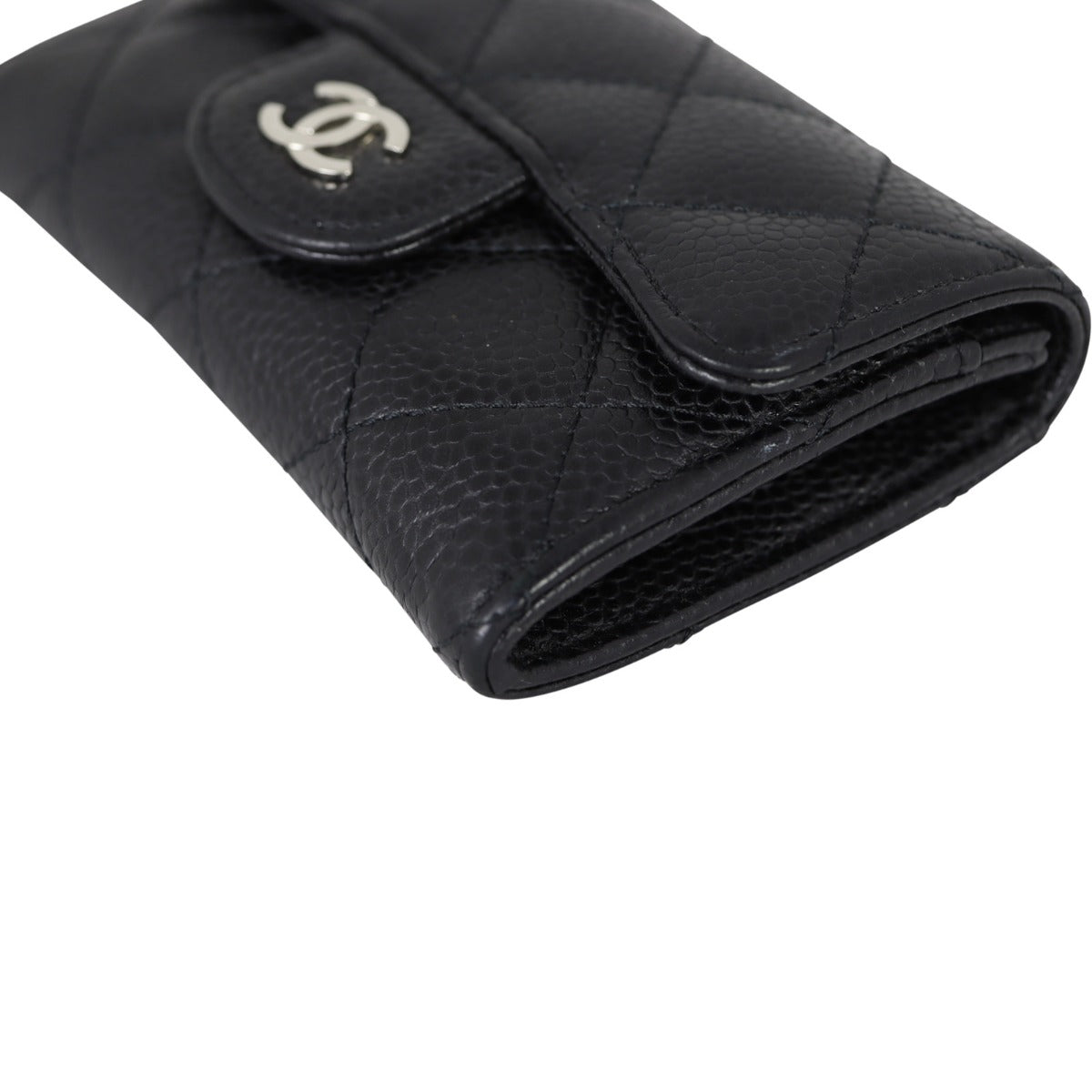 Chanel Classic Flap Card Holder | Silver Hardware