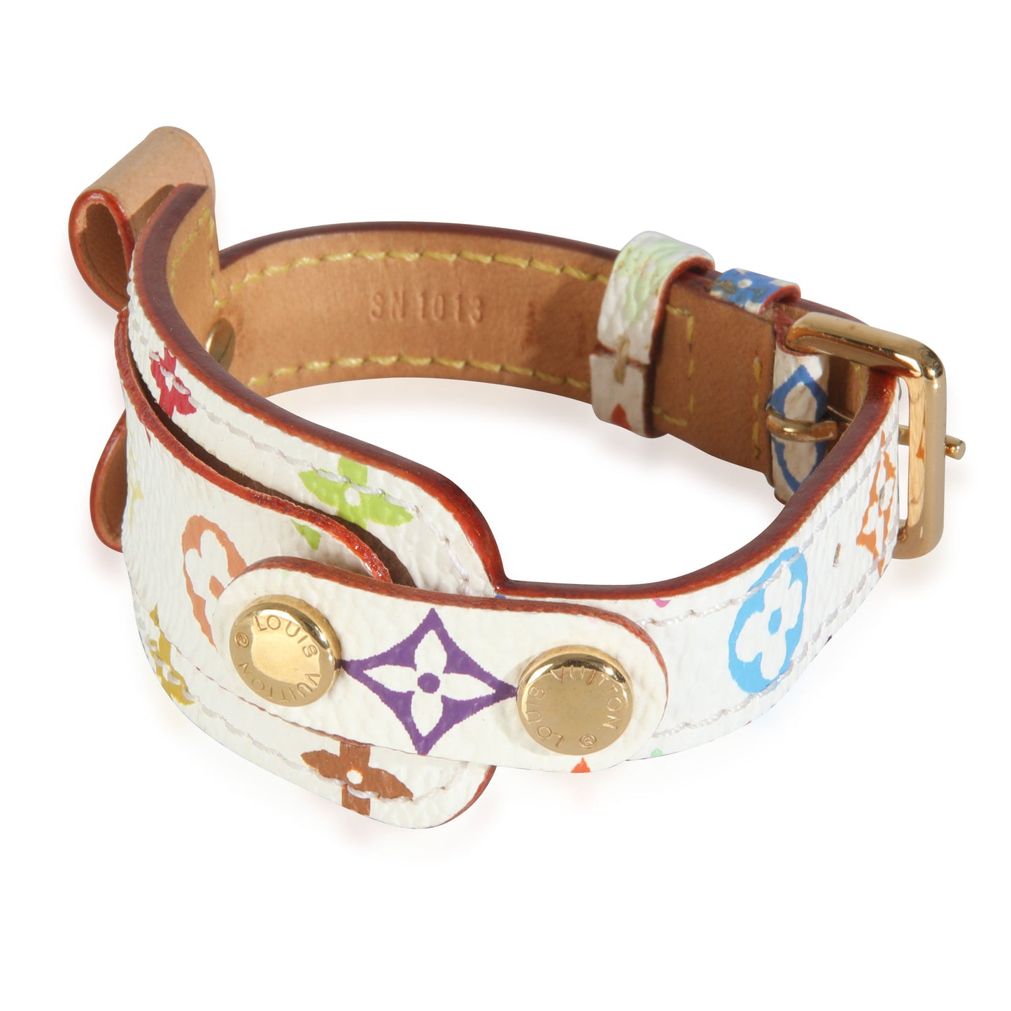 Louis Vuitton Gold-PlatedMurakami Monogram ID Bracelet