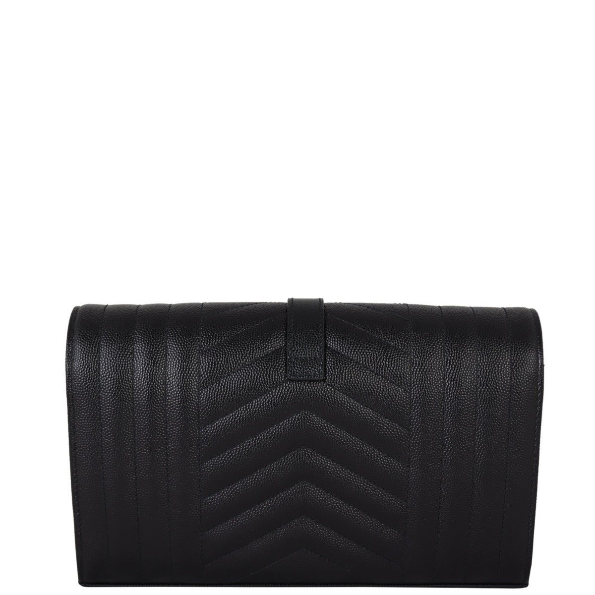 Saint Laurent Monogram Mix Matelasse Envelope Wallet on Chain