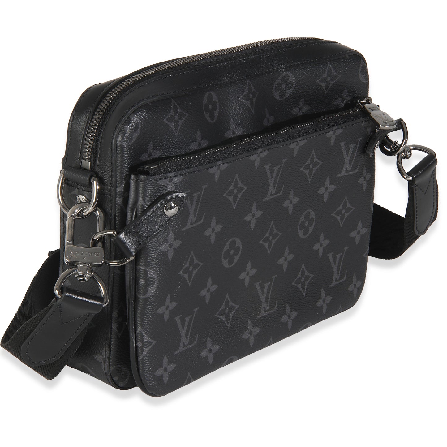 Louis Vuitton Monogram Eclipse Canvas Trio Messenger