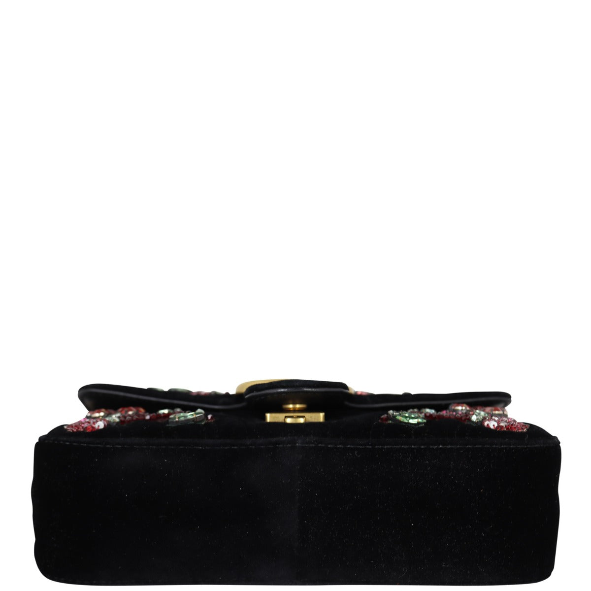 Gucci GG Marmont Velvet Mini Shoulder Bag