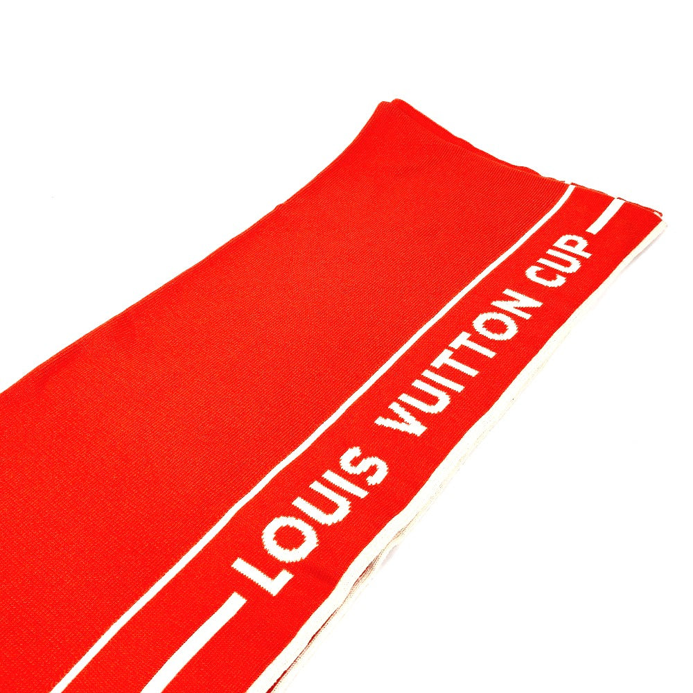 LOUIS VUITTON Scarf Cotton, Cashmere Orange LV cup Louis Vuitton cup unisex(Unisex)