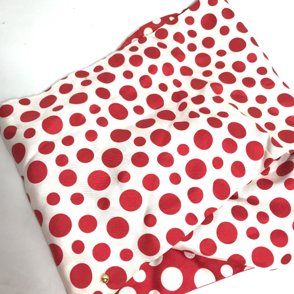 LOUIS VUITTON Scarf M74623 silk Red Yayoi Kusama Collaboration Snood Dot Infinity Snood Women