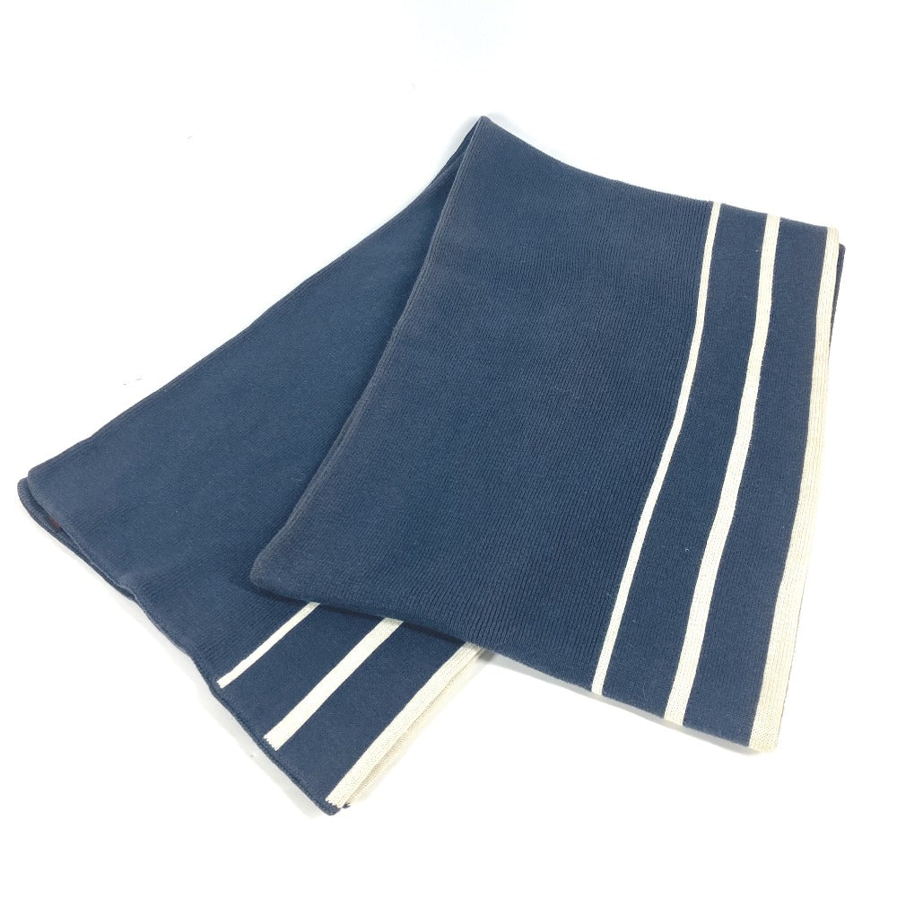 LOUIS VUITTON Scarf Cotton, Cashmere Navy Louis Vuitton Cup LVCUP logo mens