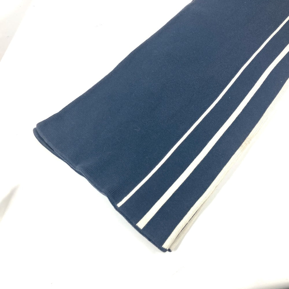 LOUIS VUITTON Scarf Cotton, Cashmere Navy Louis Vuitton Cup LVCUP logo mens