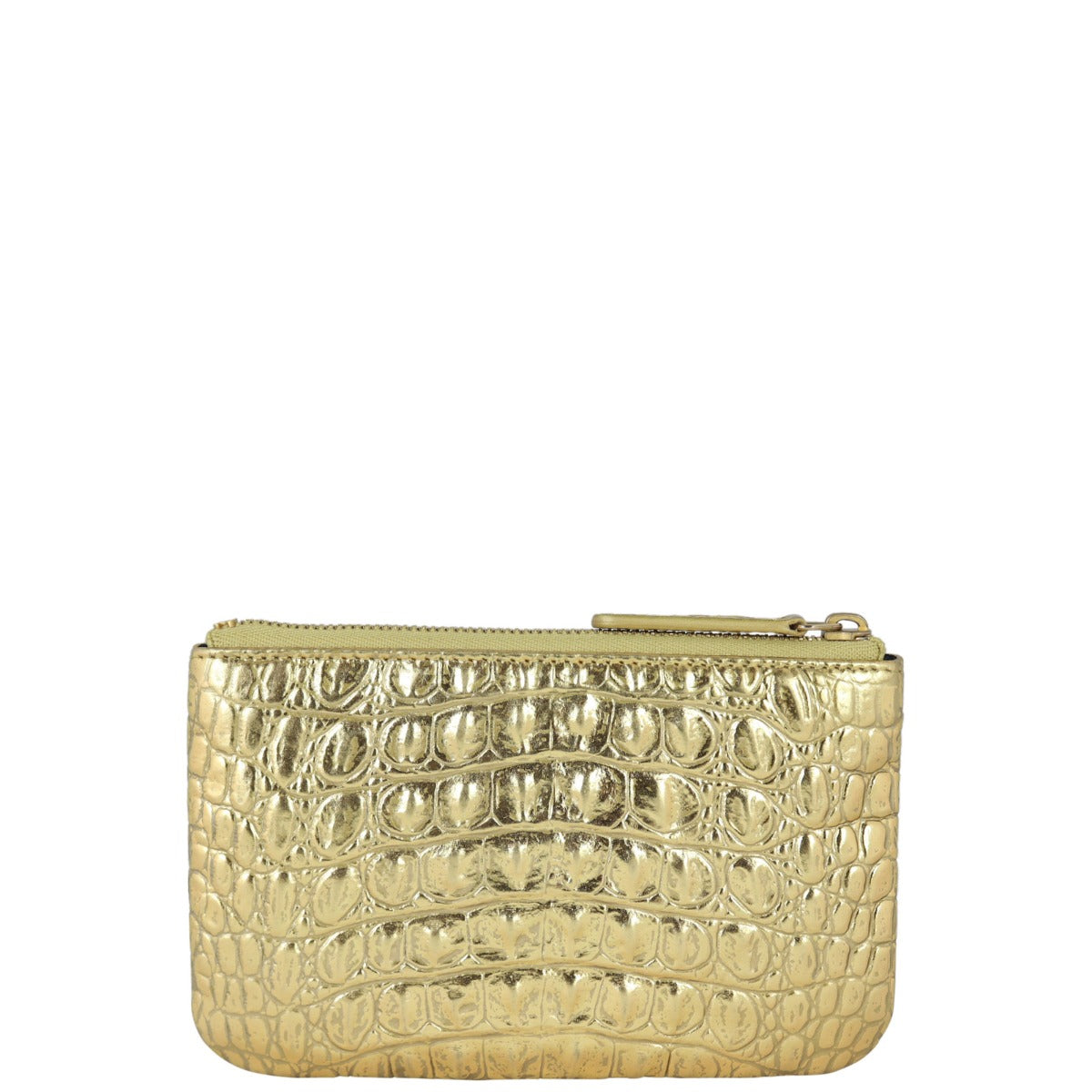 Chanel O-Case Mini Croc embossed