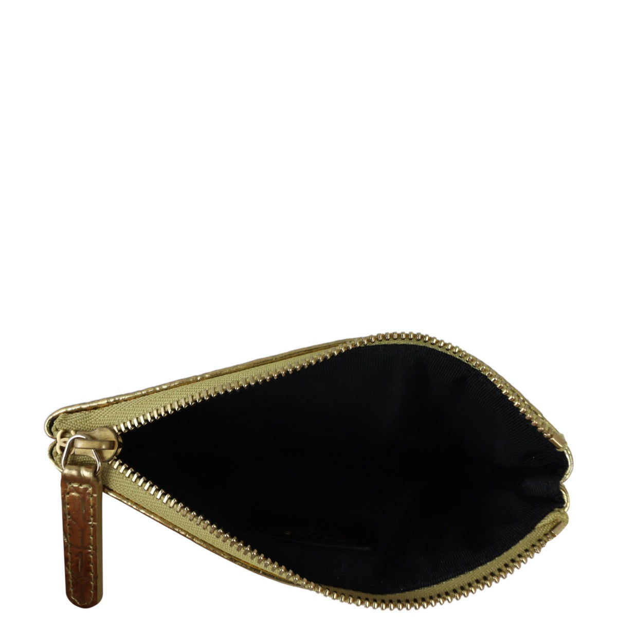 Chanel O-Case Mini Croc embossed