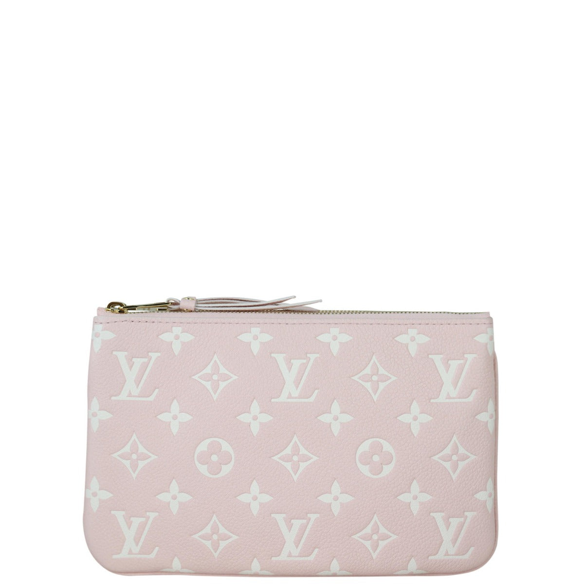 Louis Vuitton Double Zip Pochette Monogram Empreinte