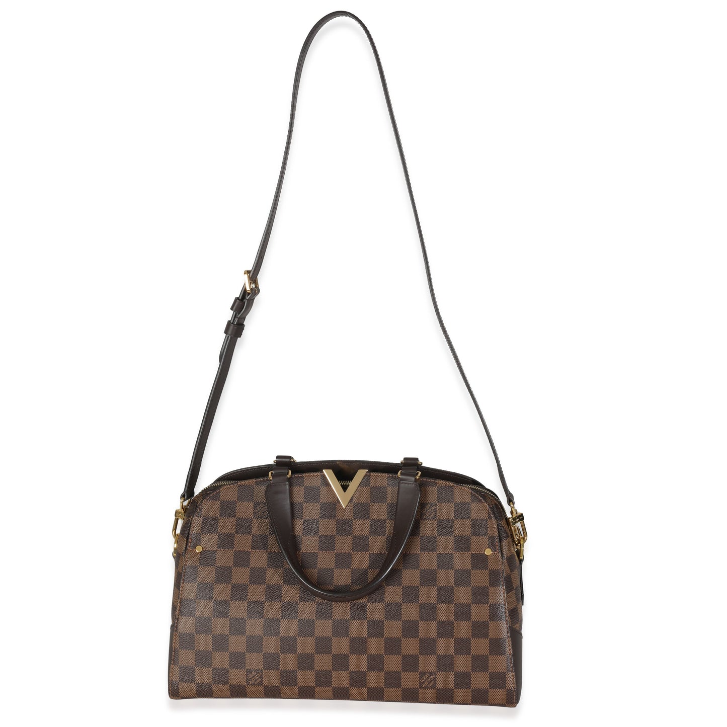 Louis Vuitton Damier Ebene Canvas Kensington Bowling Bag