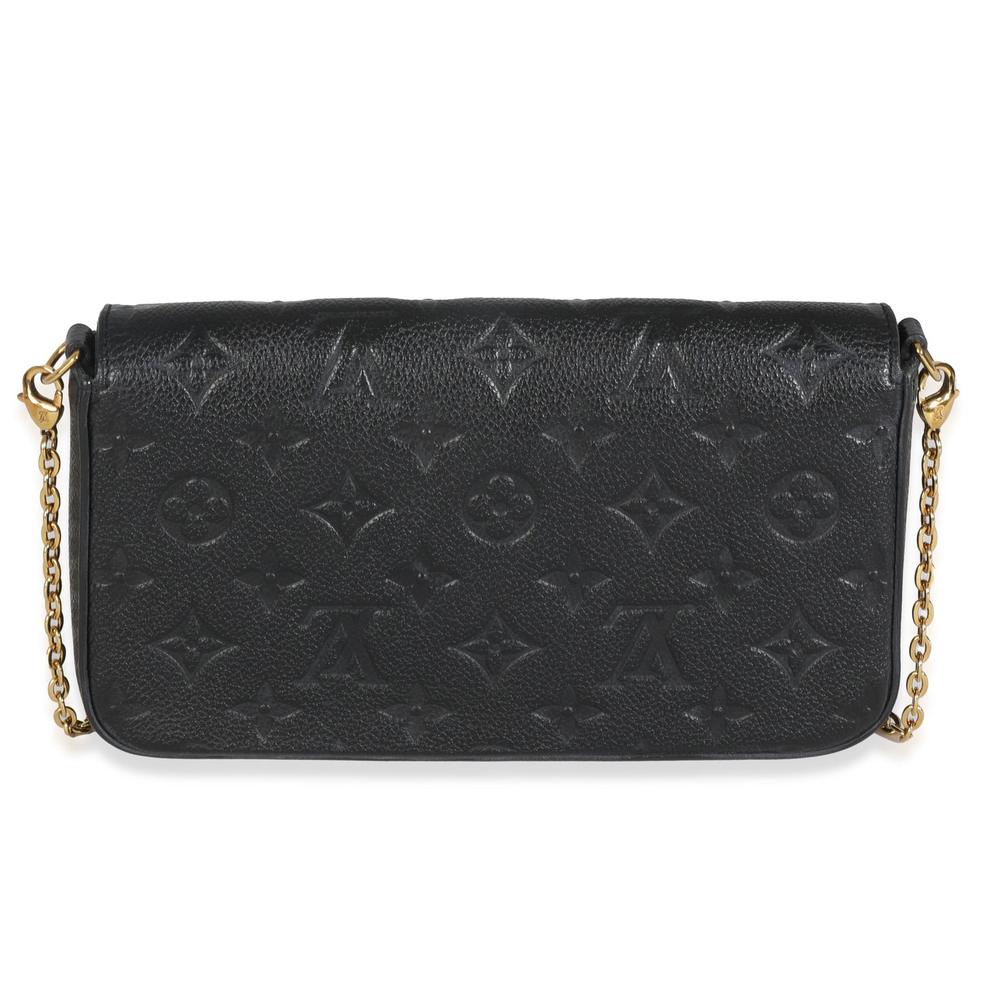 Louis Vuitton Black Monogram Empreinte Felicie Pochette