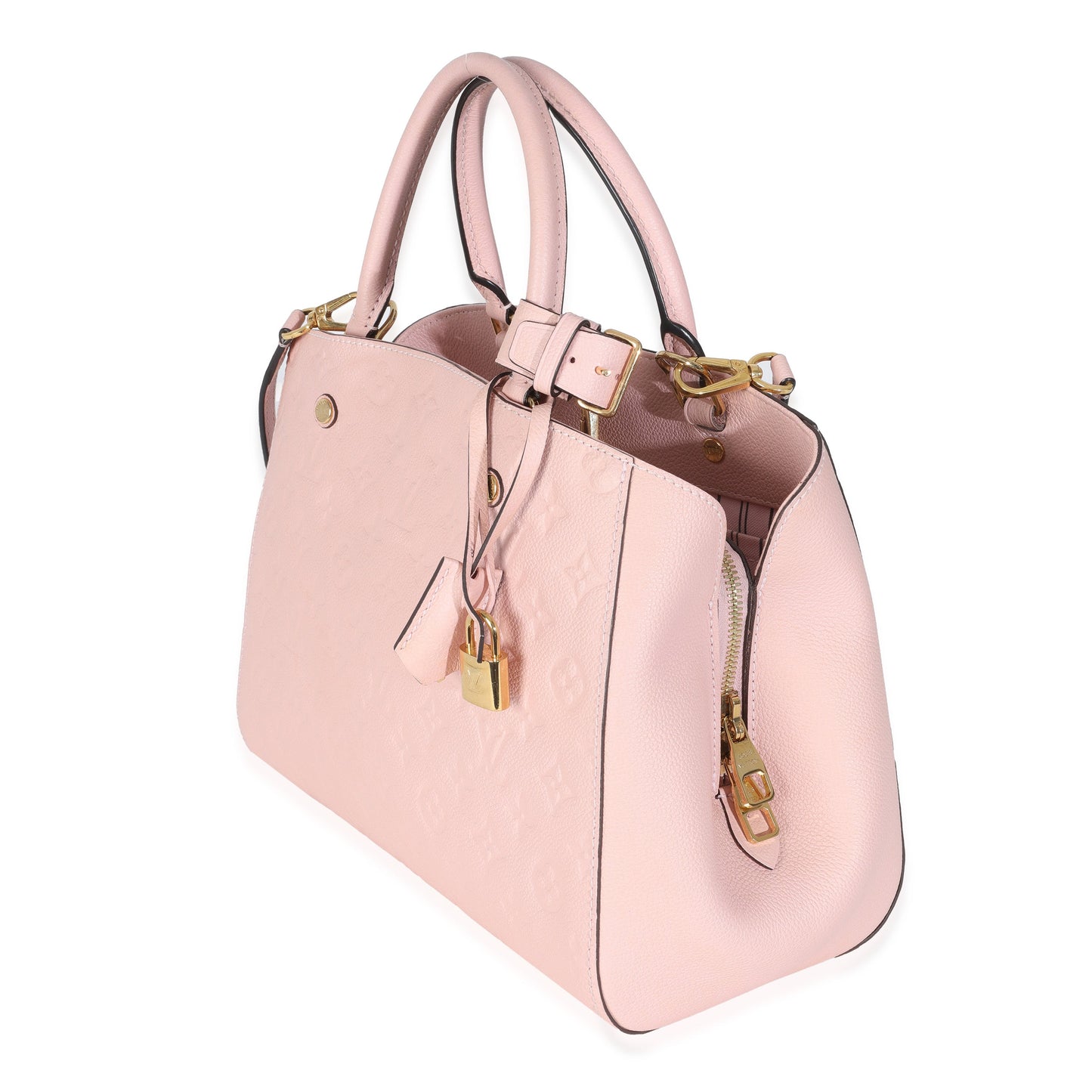 Louis Vuitton Rose Ballerine Monogram Empreinte Montaigne MM