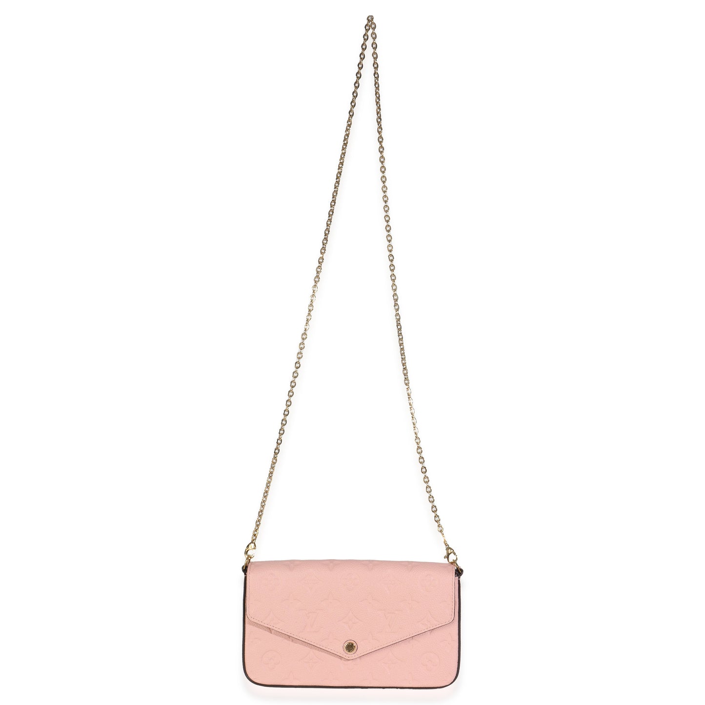Louis Vuitton Rose Poudre Monogram Empreinte Felicie Pochette