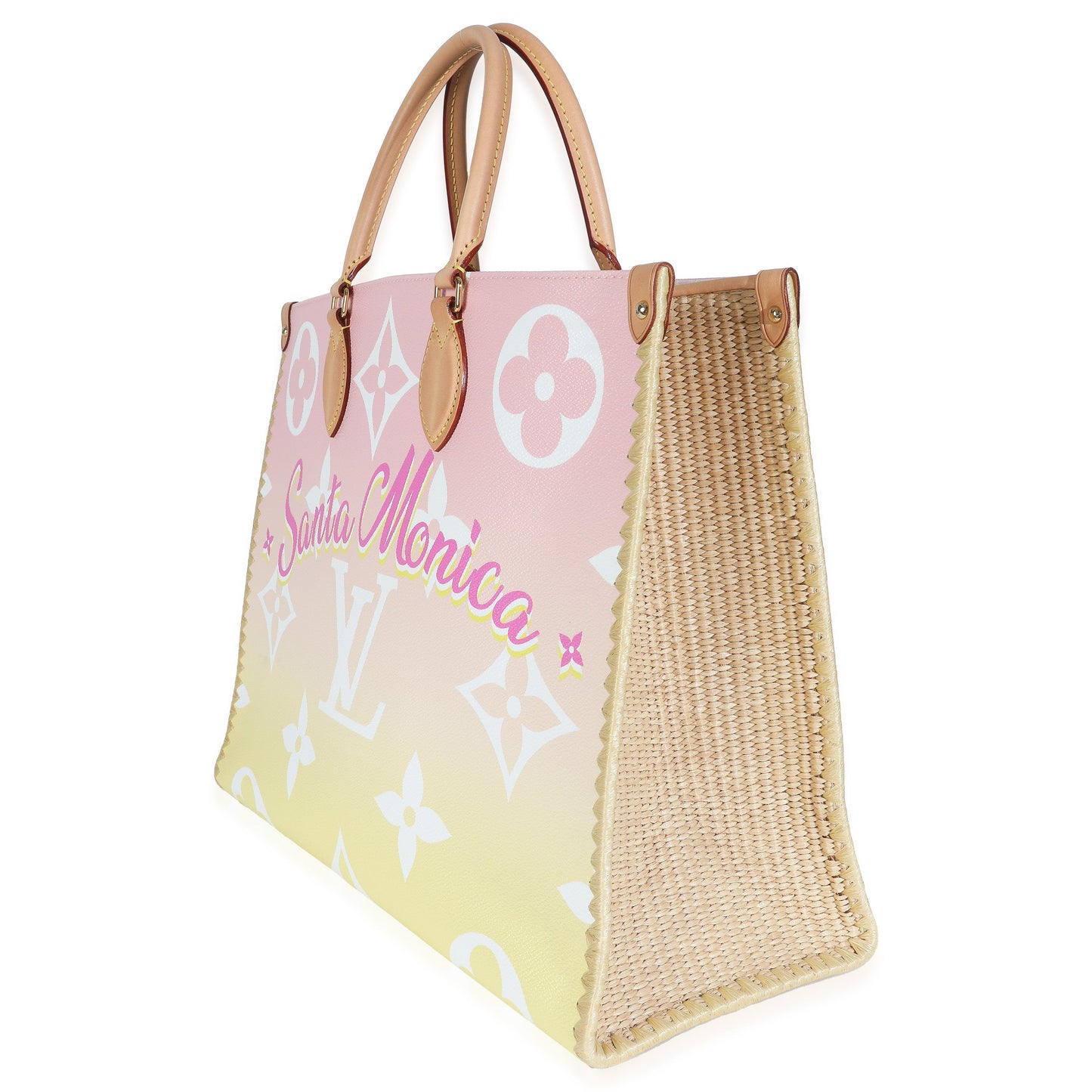 Louis Vuitton Light Pink Monogram Giant By The Pool Santa Monica Onthego GM