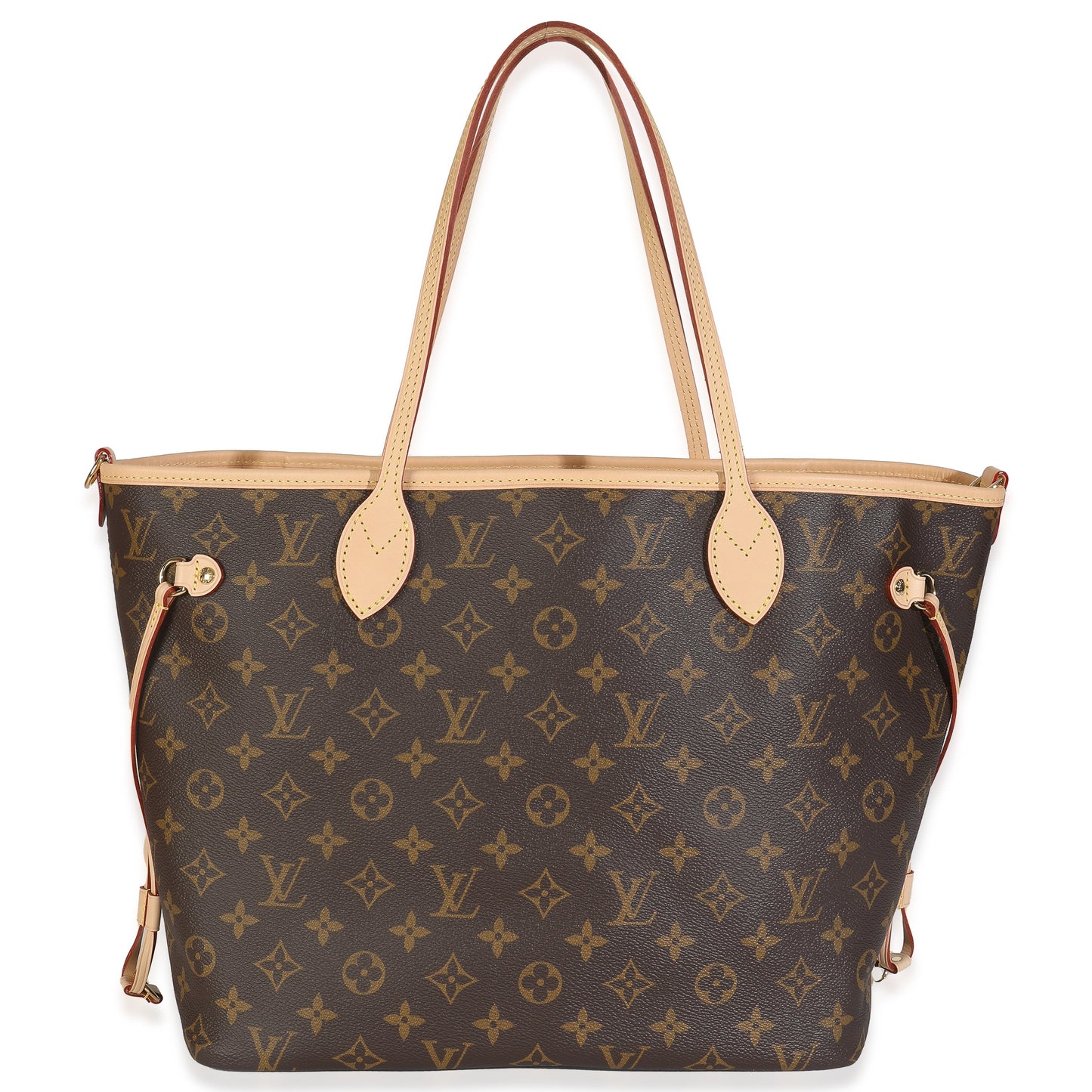 Louis Vuitton Jaune Safran Neverfull Bandouliere Inside Out MM