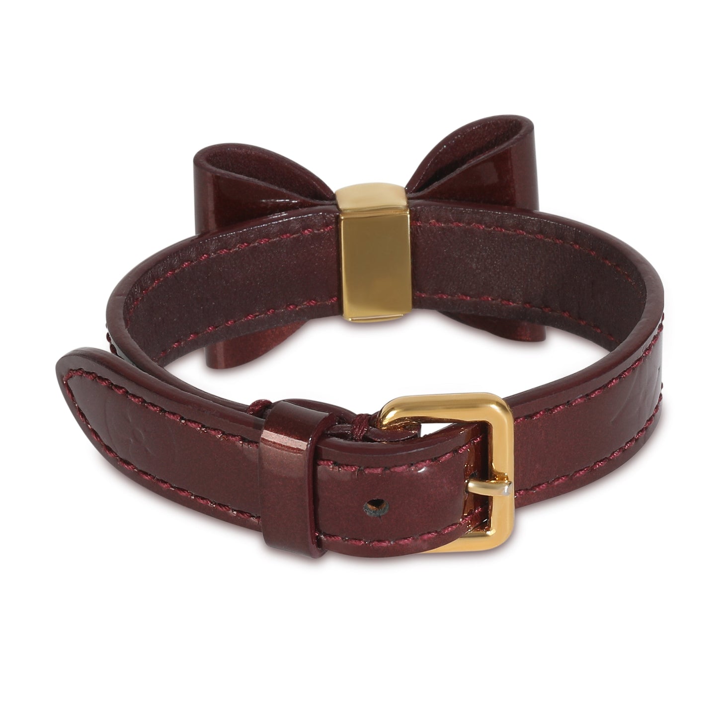 Louis Vuitton Gold-PlatedMonogram Favorite Bow Bracelet