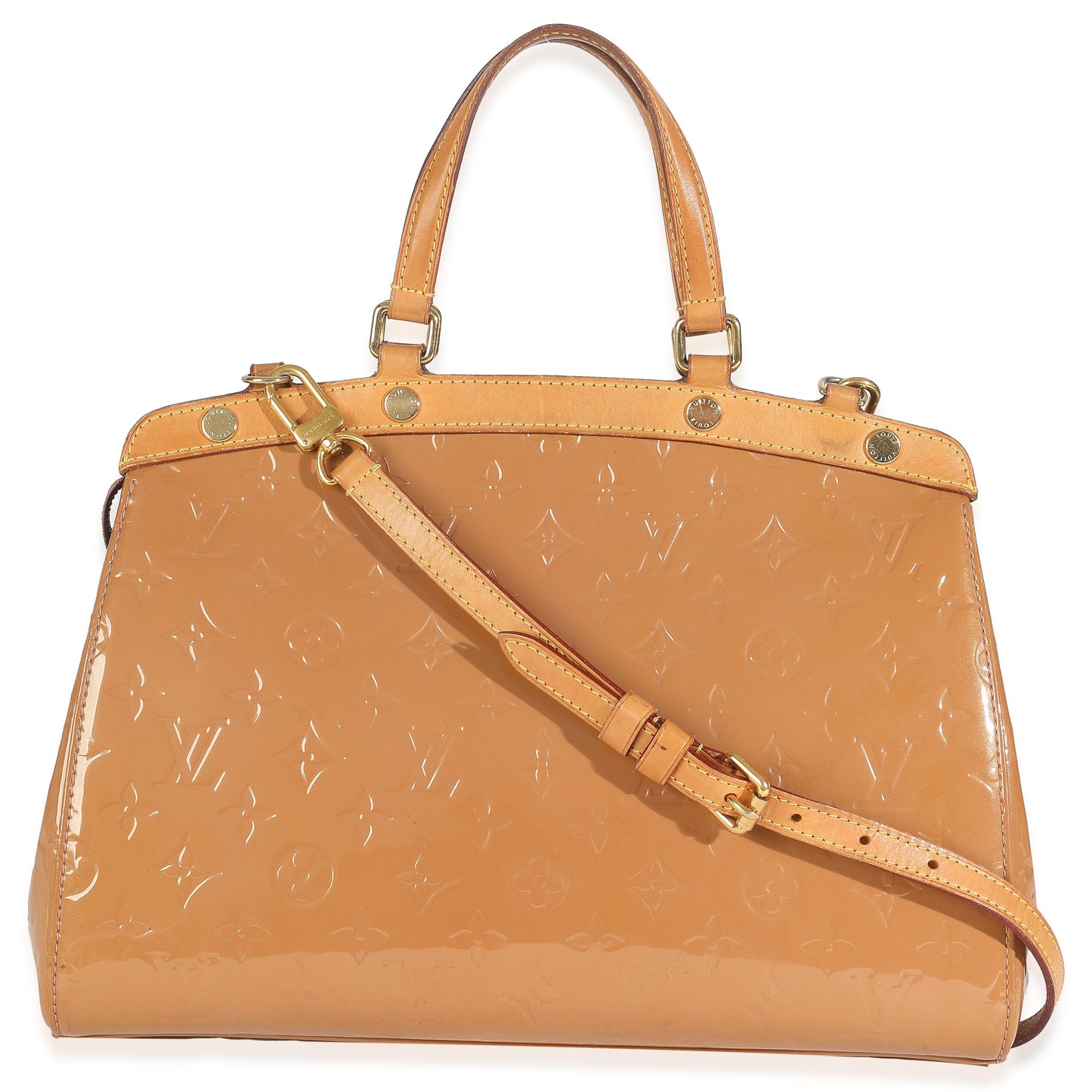 Louis Vuitton Rose Velours Vernis Brea MM