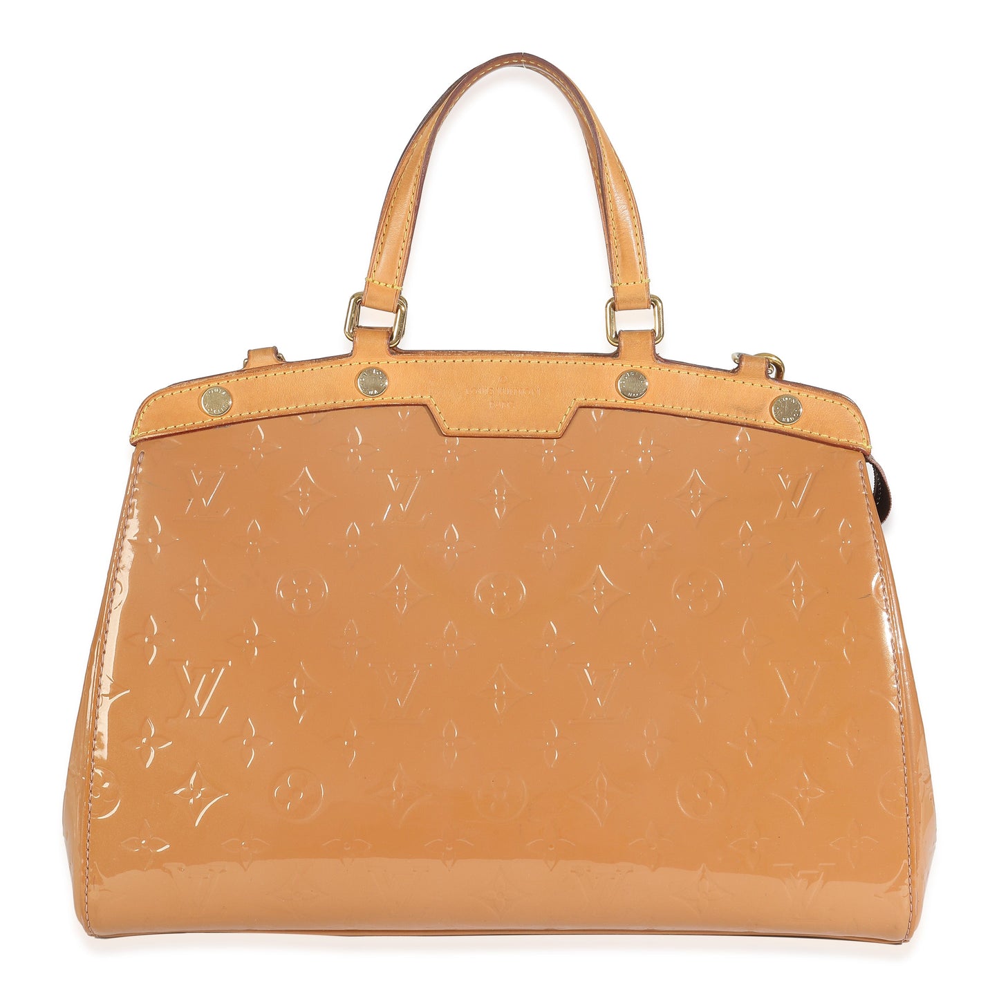 Louis Vuitton Rose Velours Vernis Brea MM