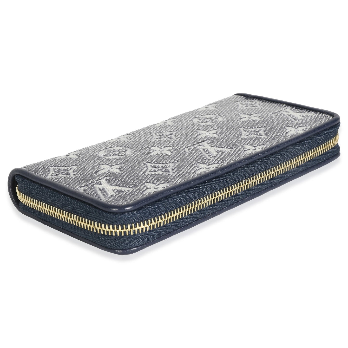 Louis Vuitton Blue Holographic Monogram Zippy Wallet