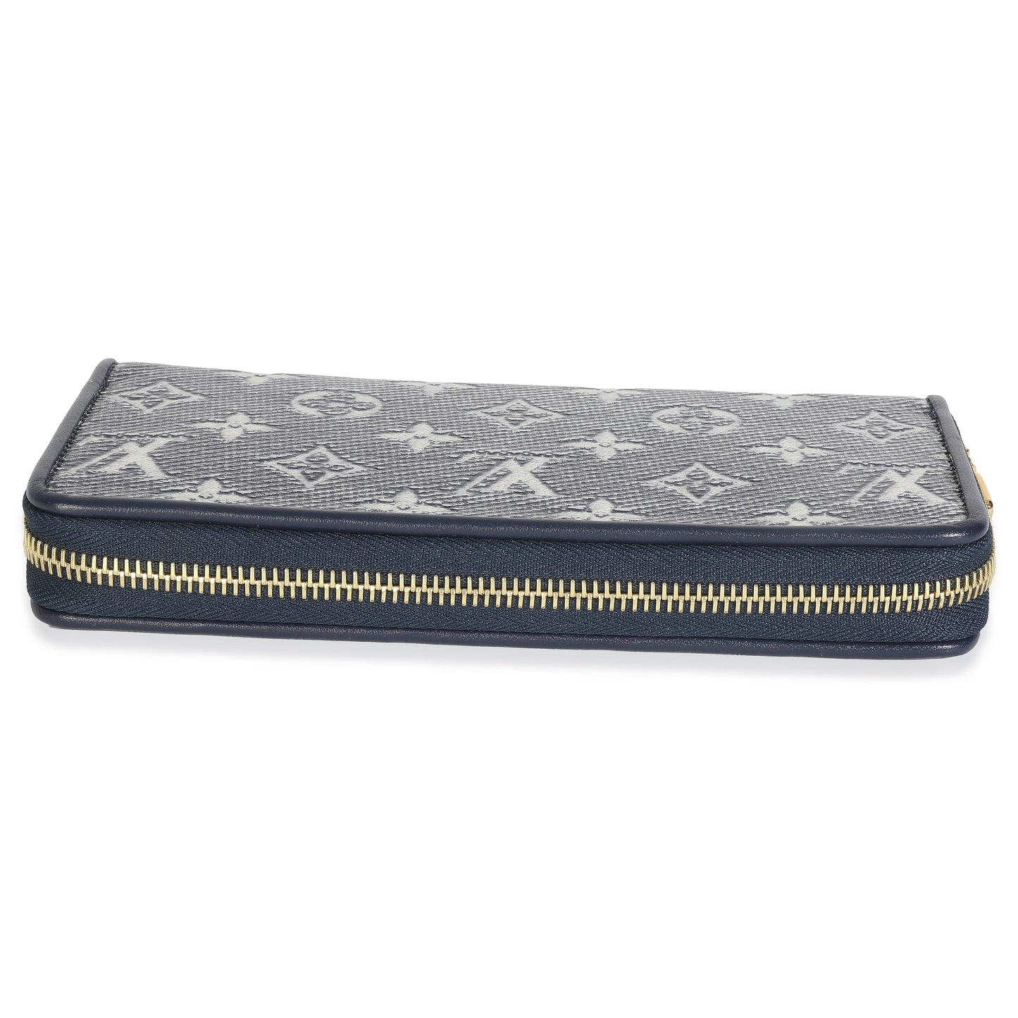Louis Vuitton Blue Holographic Monogram Zippy Wallet