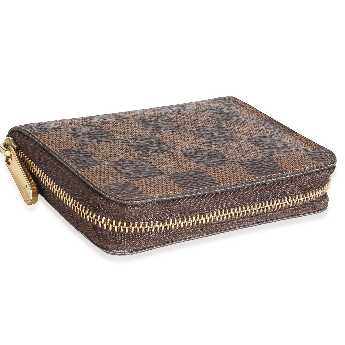 Louis Vuitton Damier Ebene Canvas Zippy Coin Purse