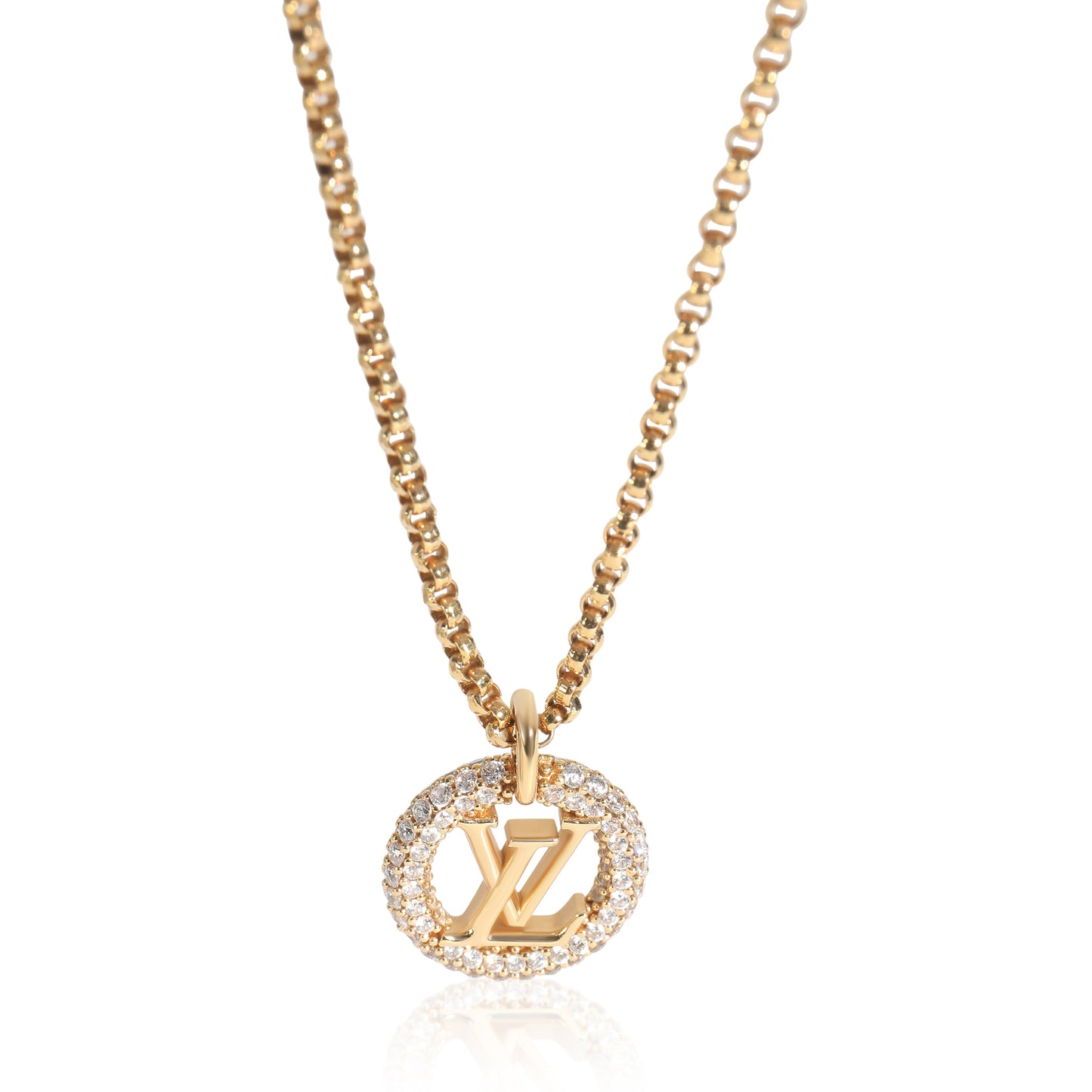 Louis Vuitton Gold-PlatedLouise By Night Necklace