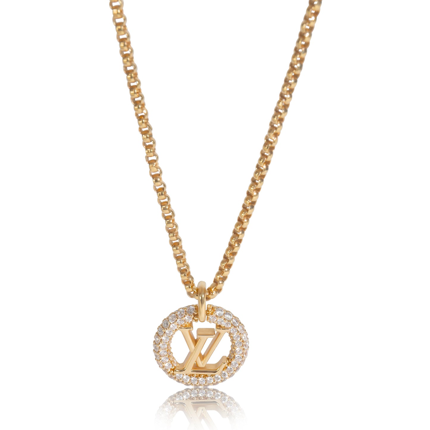 Louis Vuitton Gold-PlatedLouise By Night Necklace