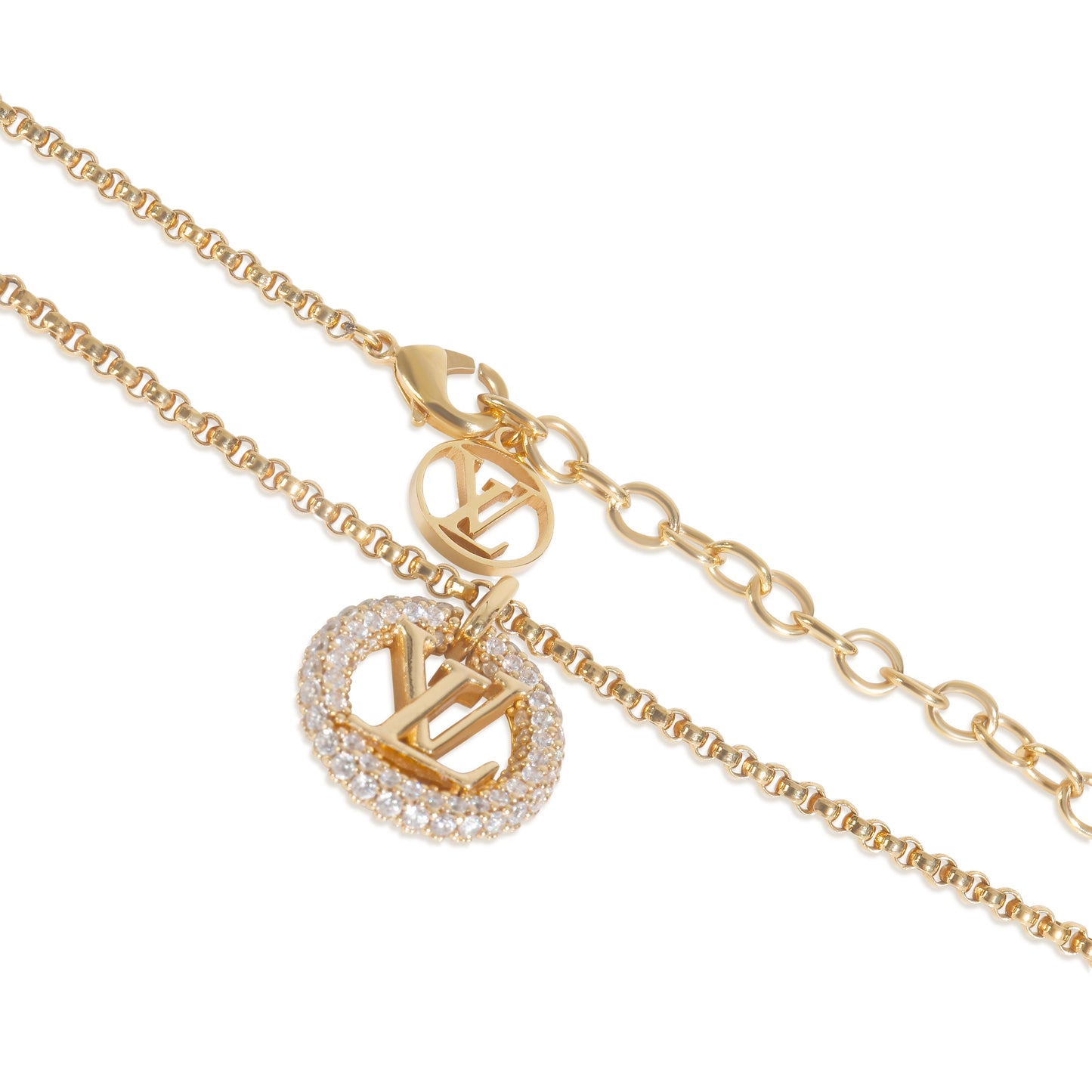 Louis Vuitton Gold-PlatedLouise By Night Necklace