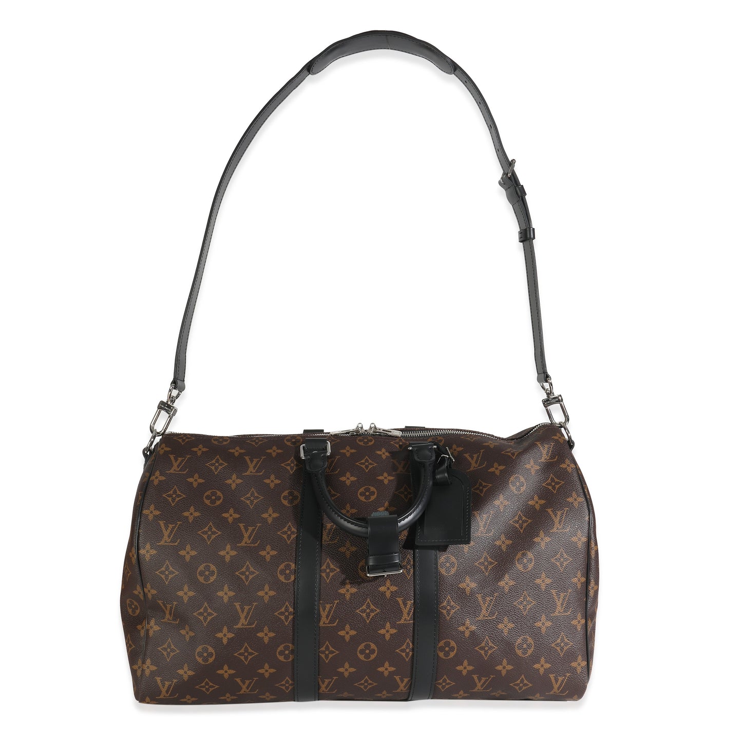 Louis Vuitton Monogram Macassar Keepall Bandouliere 45