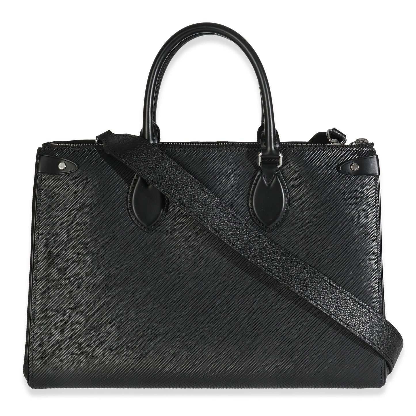 Louis Vuitton Black Epi Grenelle Tote MM