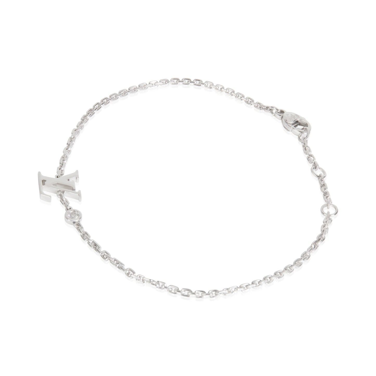 Louis Vuitton White Gold Diamond Idylle Blossom Bracelet
