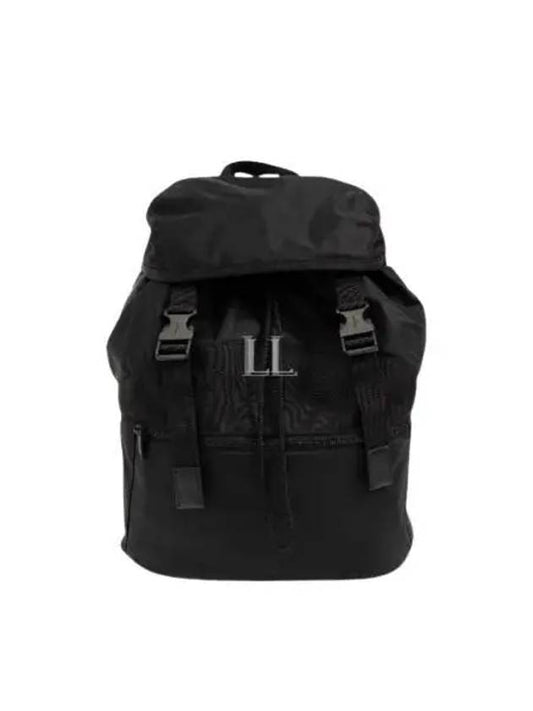 Luxury Saint Laurent Trending 2025 Backpack In Econyl And Vegetable-Tanned Leather Black