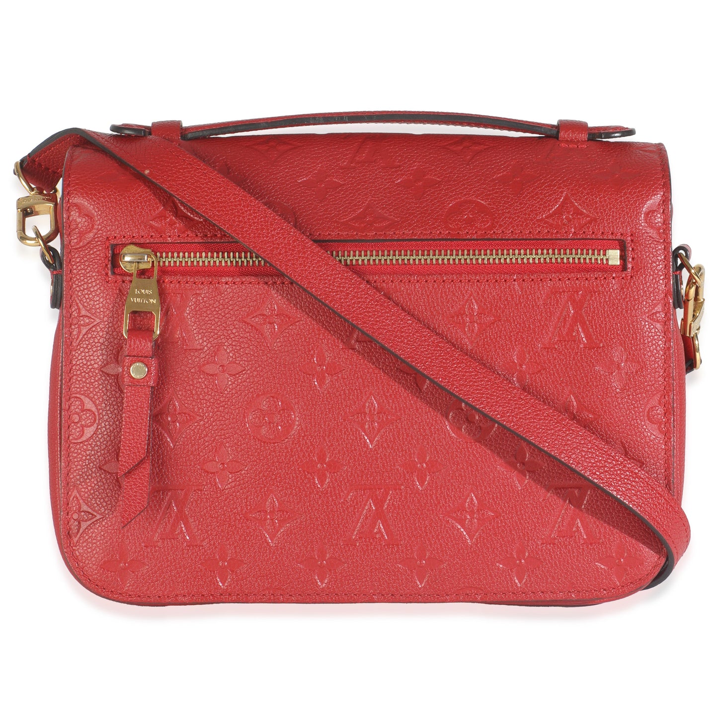 Louis Vuitton Scarlet Monogram Empreinte Pochette Metis