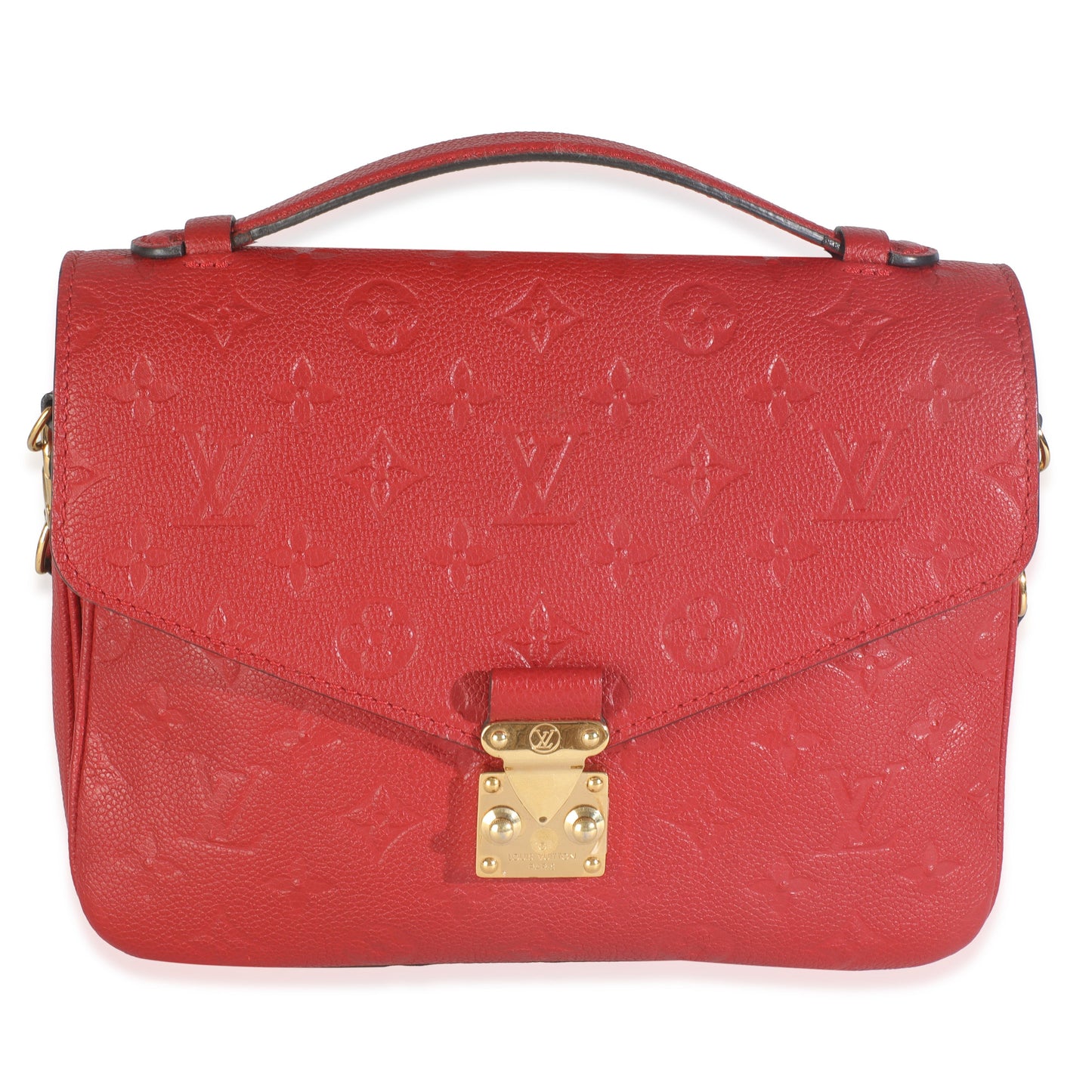 Louis Vuitton Scarlet Monogram Empreinte Pochette Metis