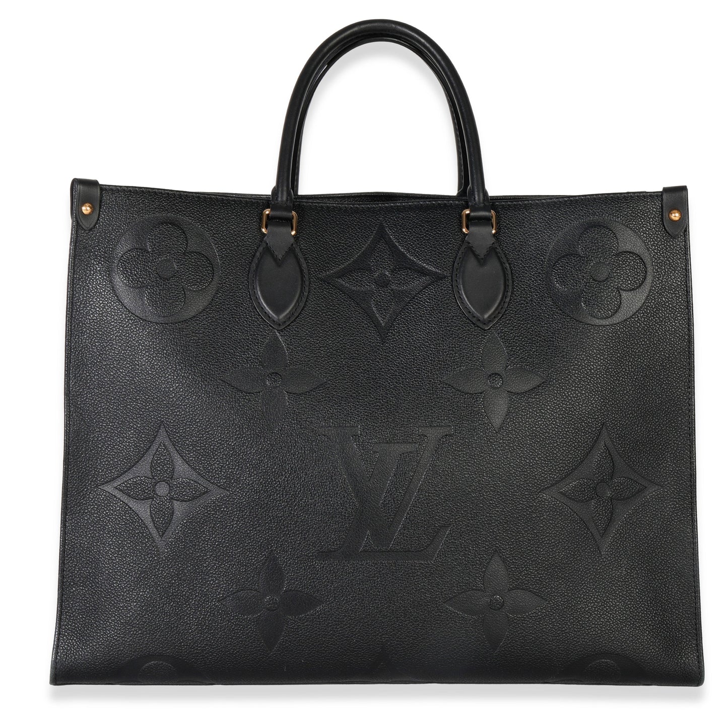 Louis Vuitton Black Giant Monogram Empreinte Onthego GM