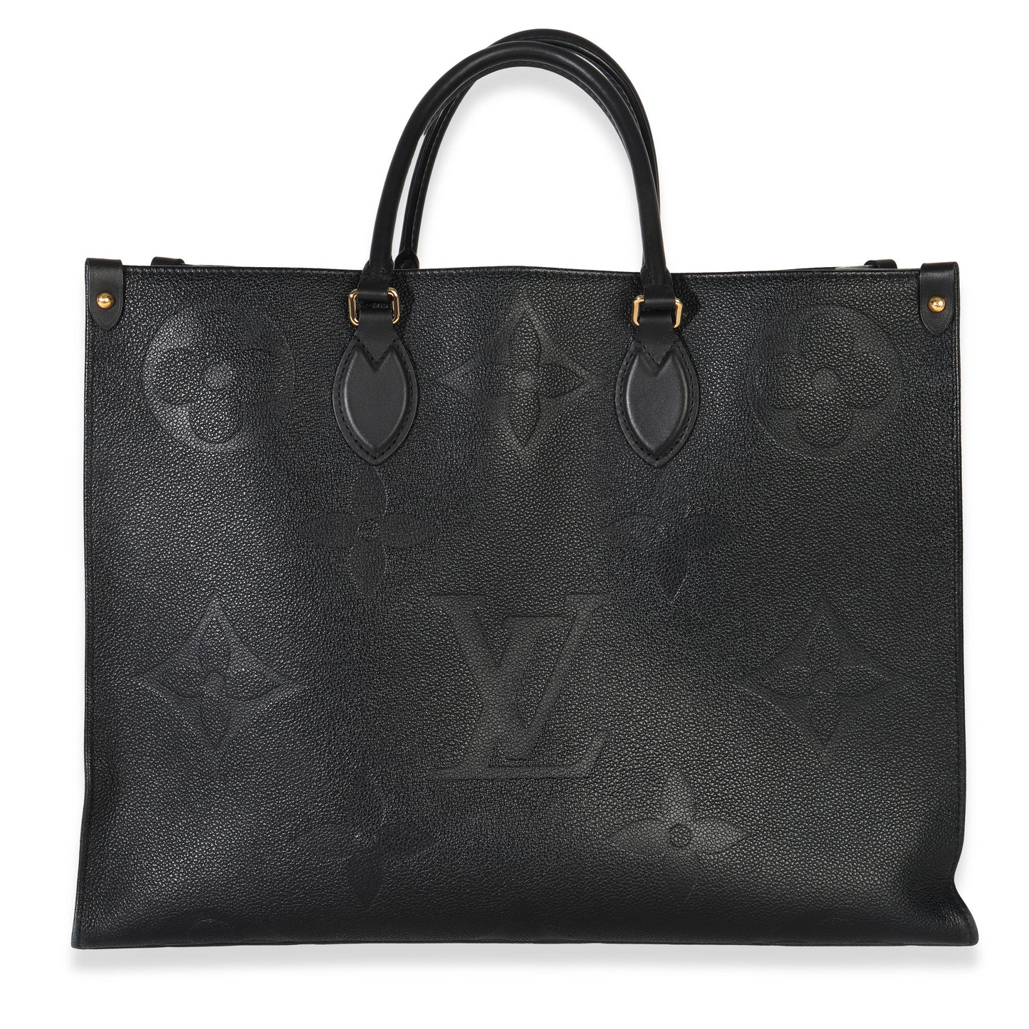 Louis Vuitton Black Giant Monogram Empreinte Onthego GM