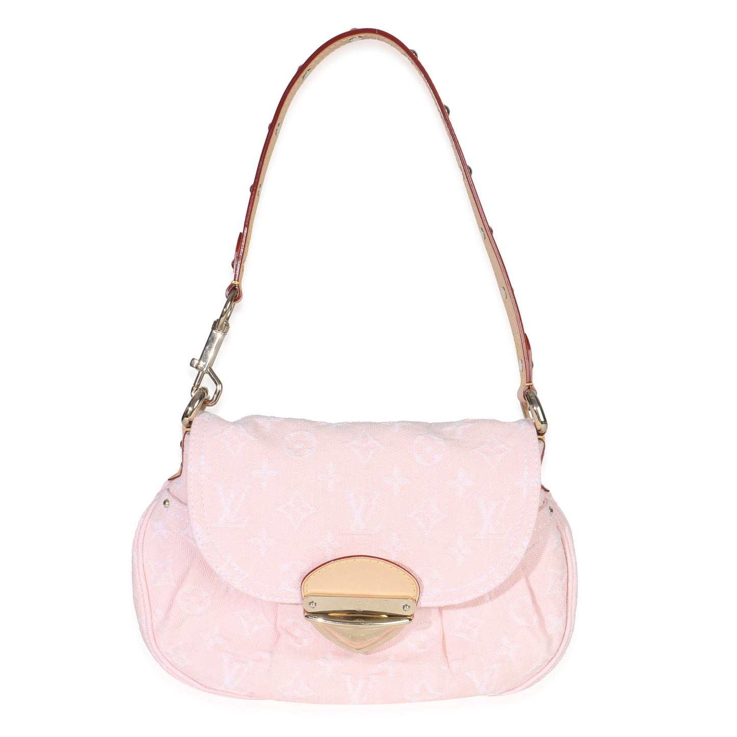 Louis Vuitton Washed Pink Monogram Denim Sunset