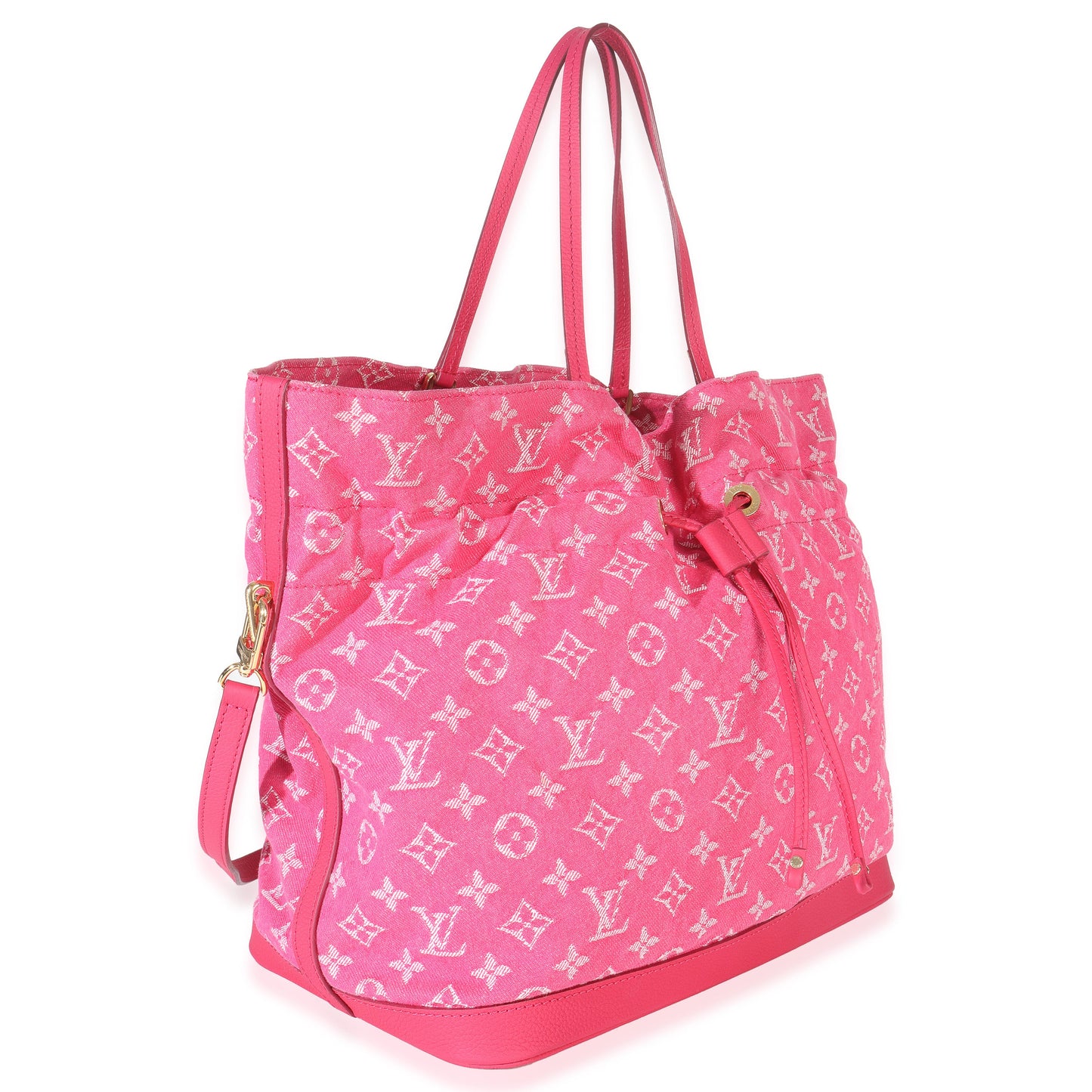 Louis Vuitton Rose Indien Monogram Denim Noefull MM