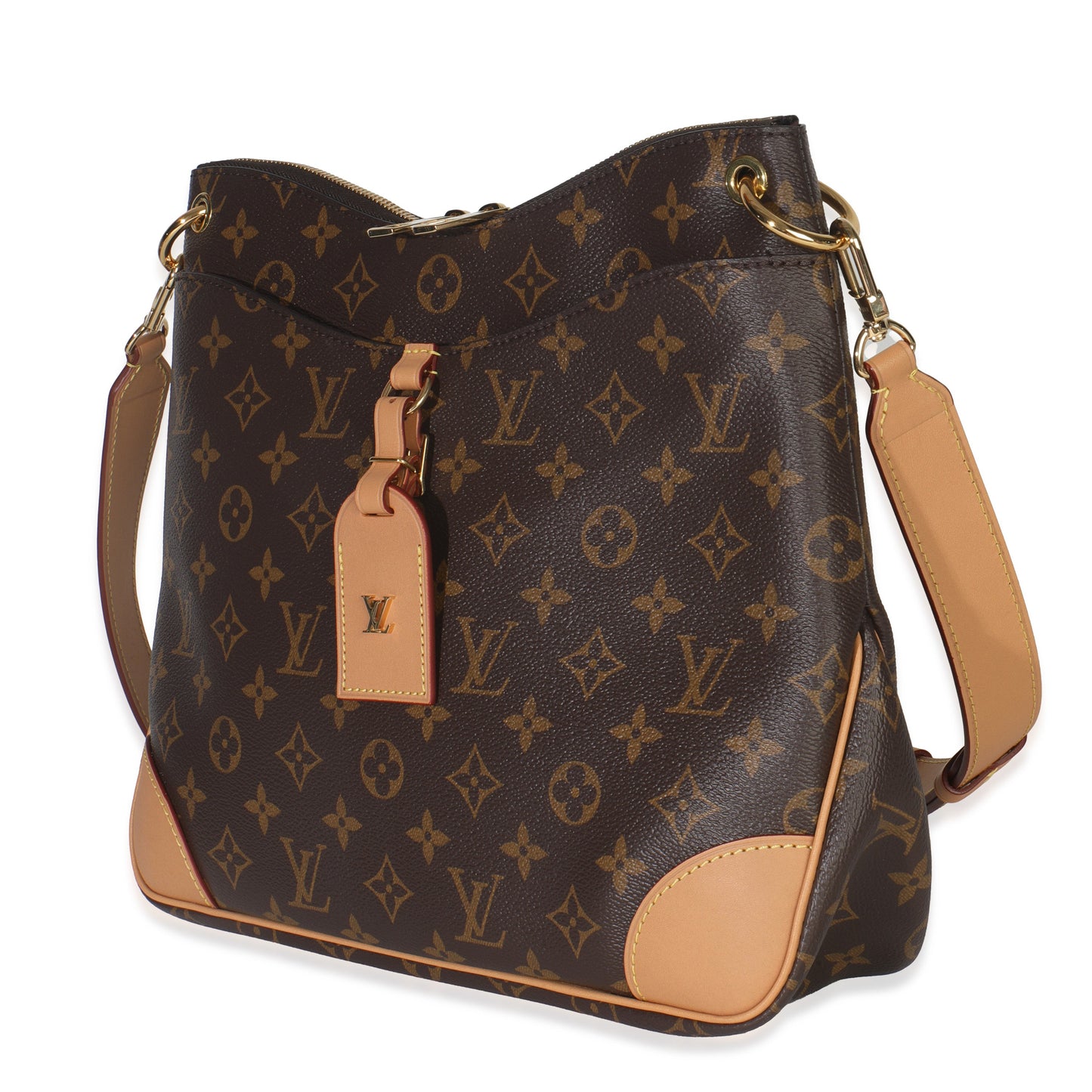 Louis Vuitton Natural Monogram Canvas Odeon MM