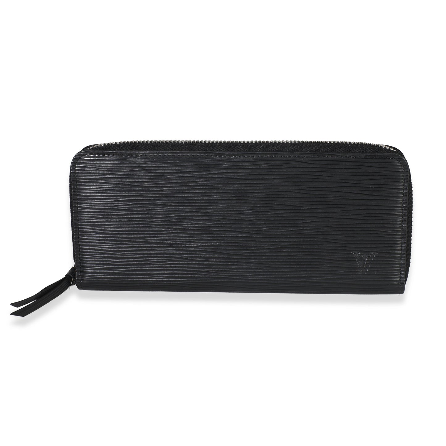Louis Vuitton Black Epi Clemence Wallet