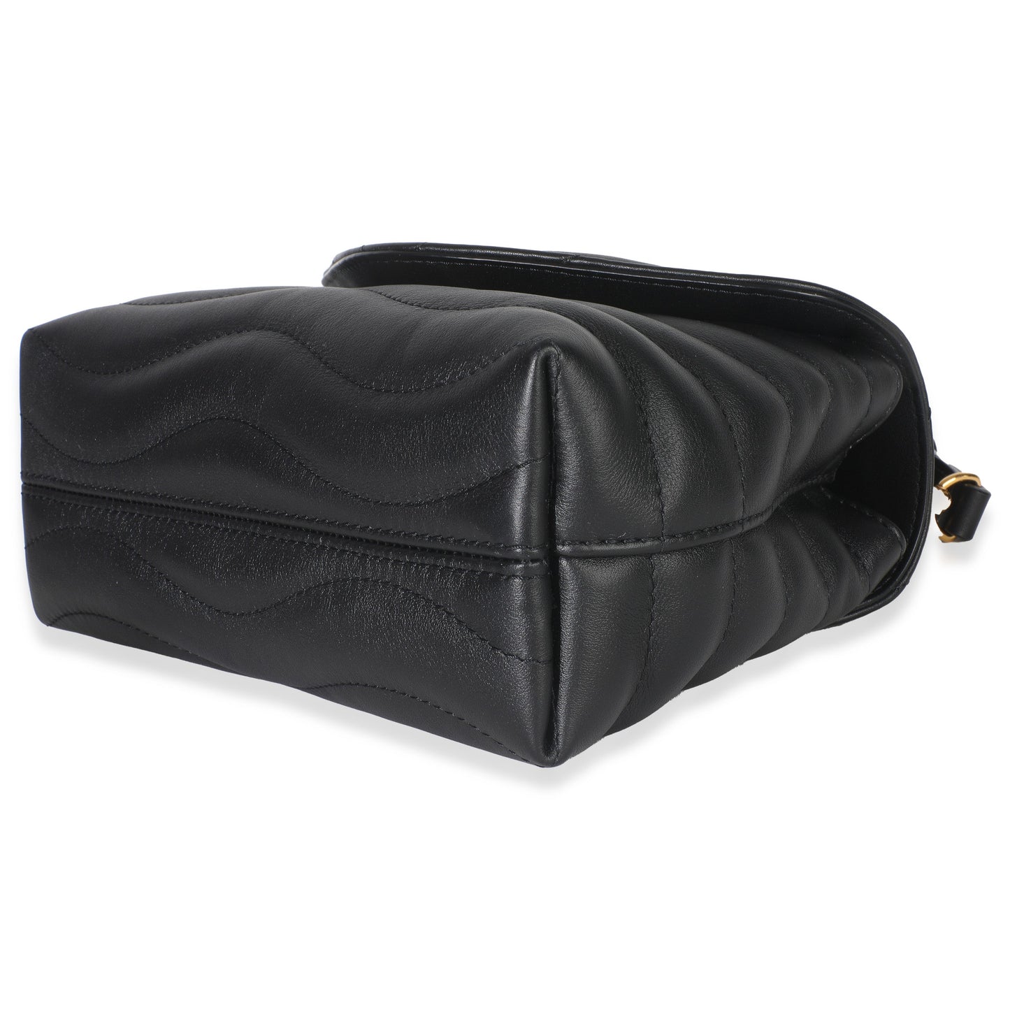 Louis Vuitton Black Calfskin New Wave Hold Me Top Handle Bag