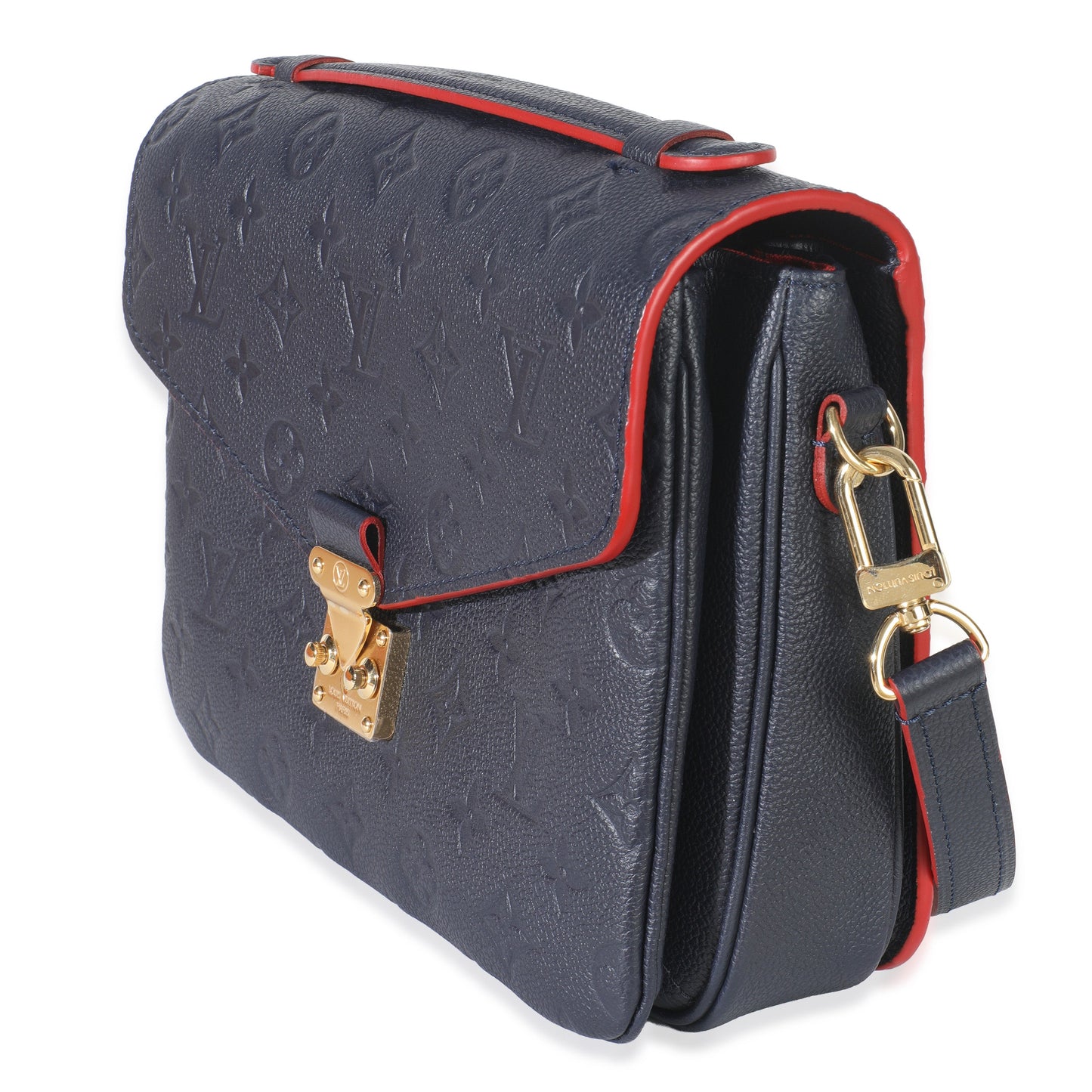 Louis Vuitton Marine Rouge Empreinte Pochette Metis