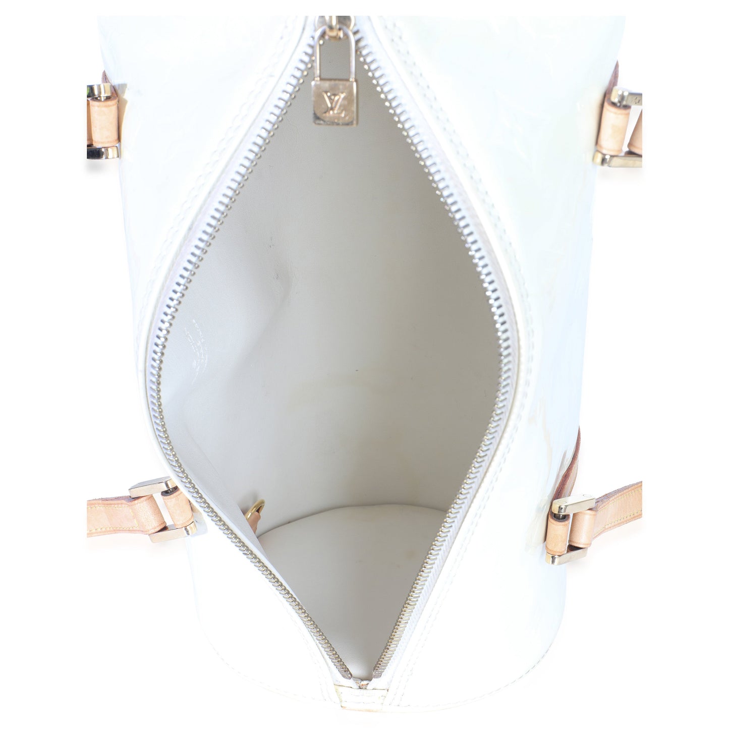 Louis Vuitton Ivory Monogram Vernis Papillon