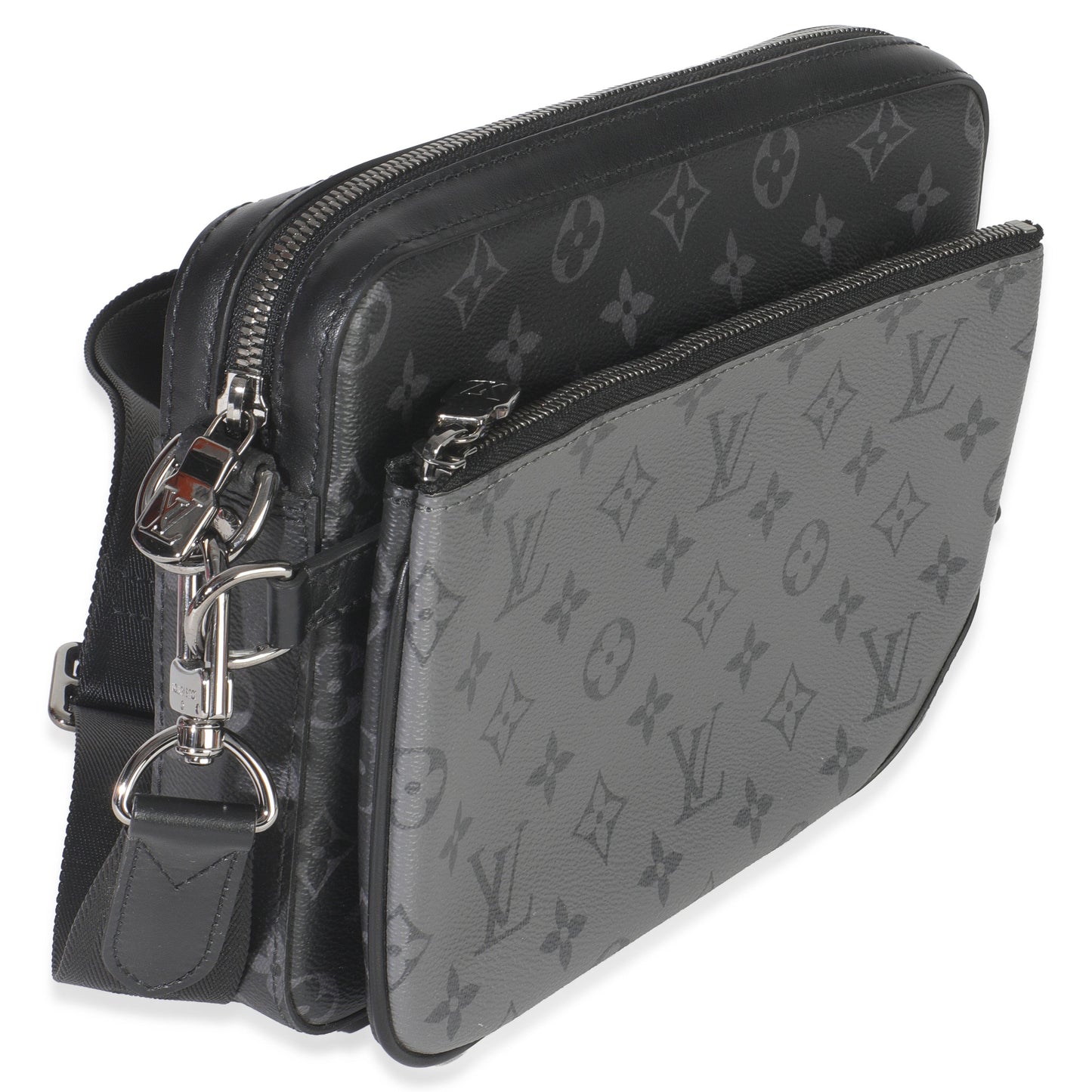 Louis Vuitton Monogram Eclipse Canvas Trio Messenger