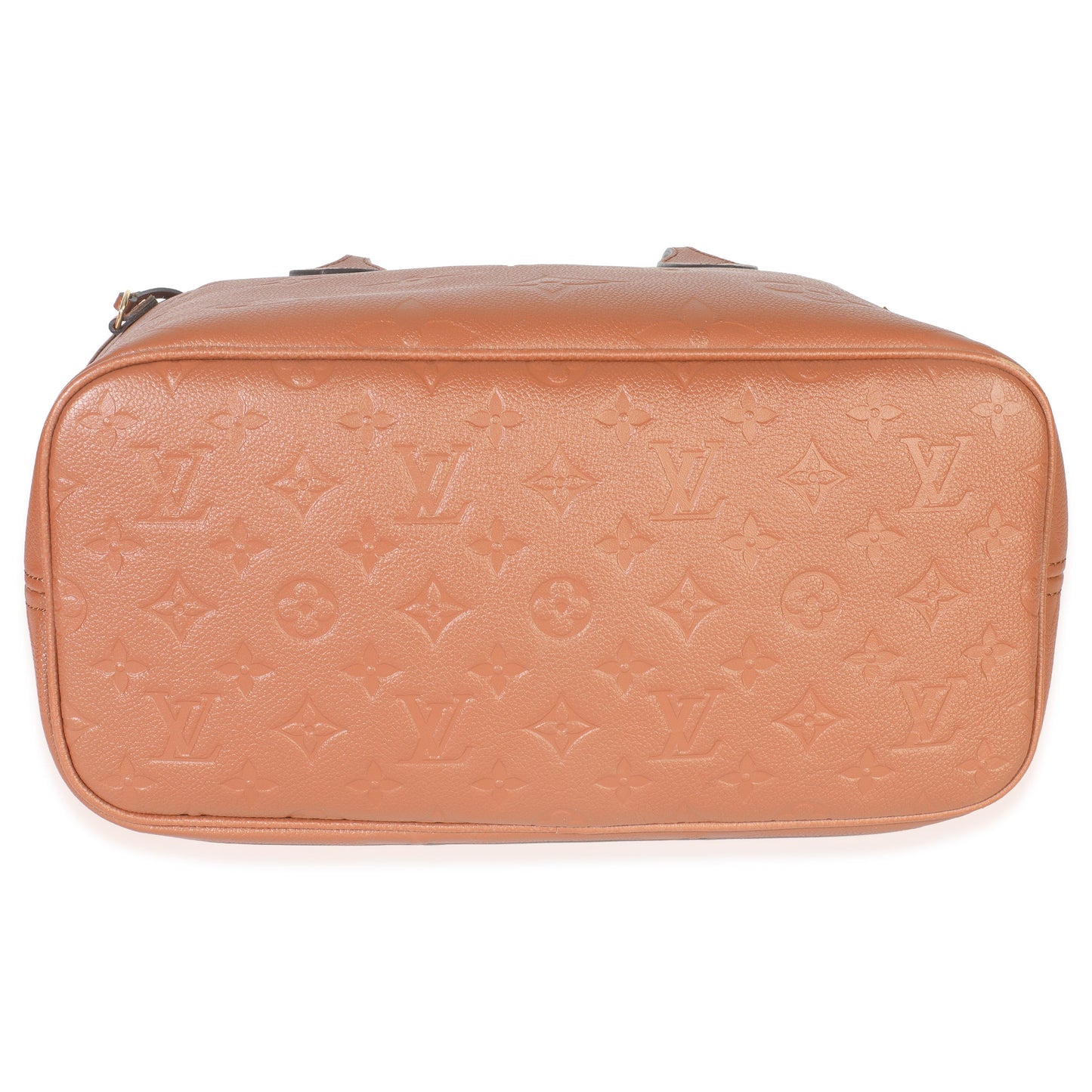 Louis Vuitton Cognac Empreinte Monogram Giant Neverfull MM